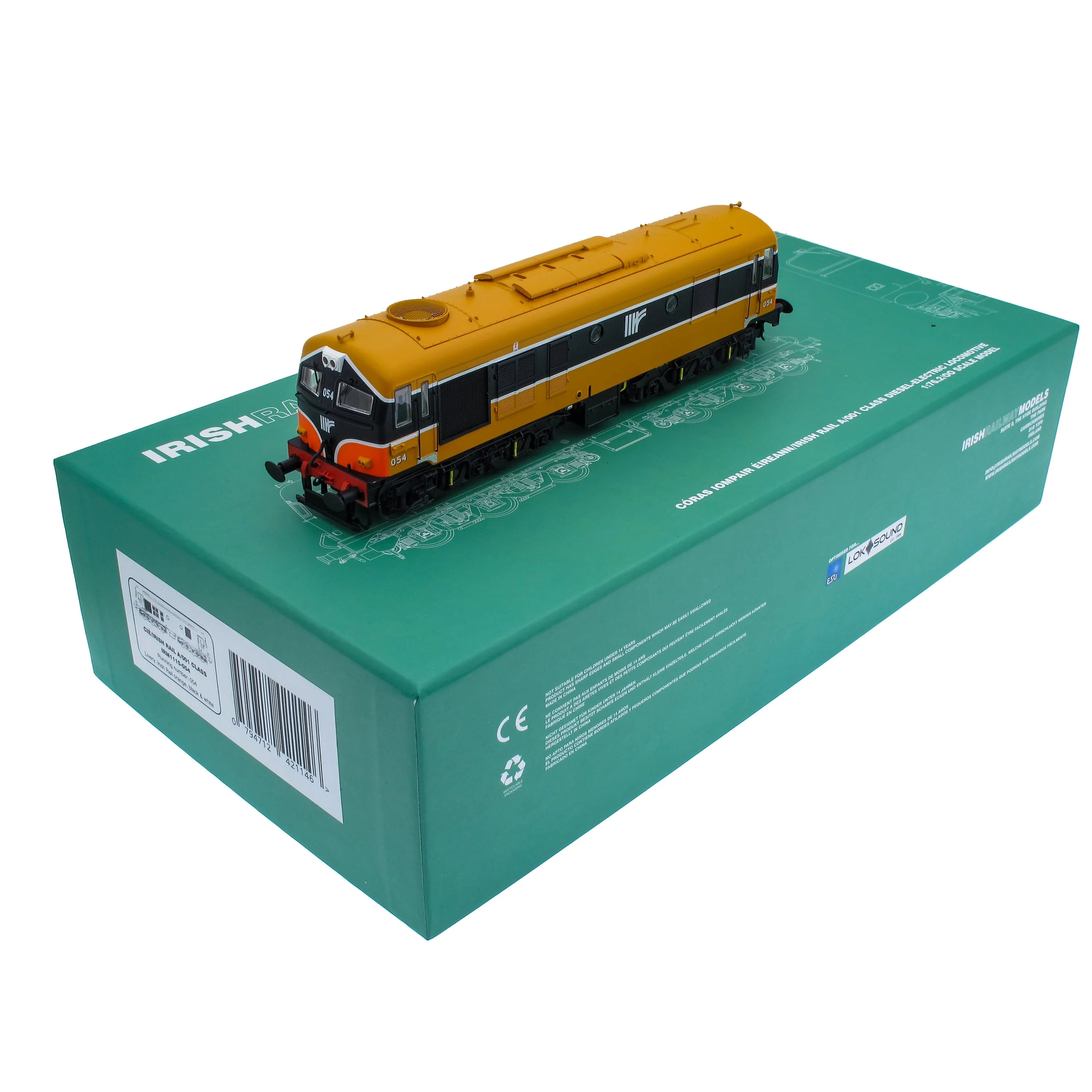 054 - A Class Locomotive - Irish Rail - Image 17