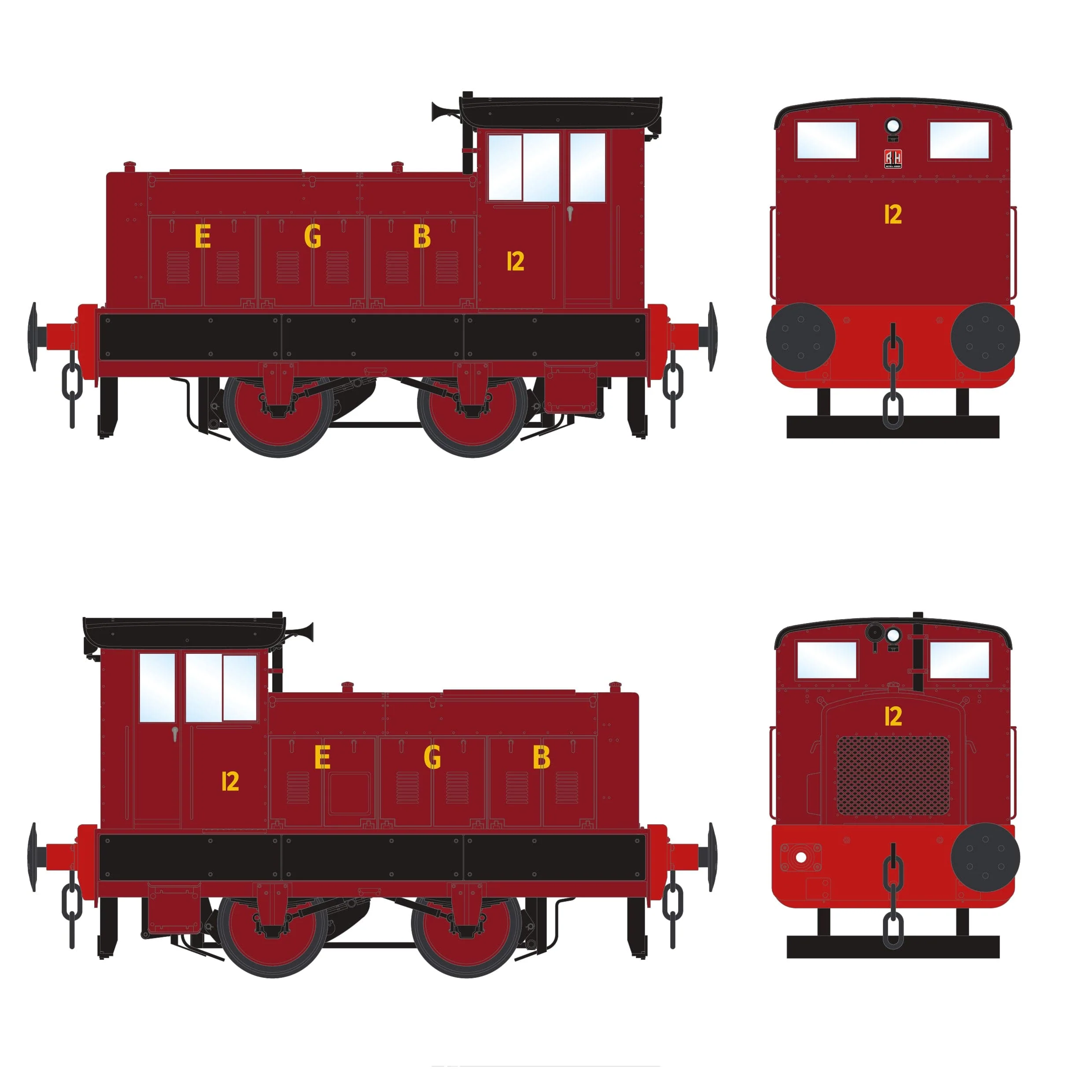 245033/1947 - Eastern Gas Board - Tottenham No. 12 - Dark Red - Image 3