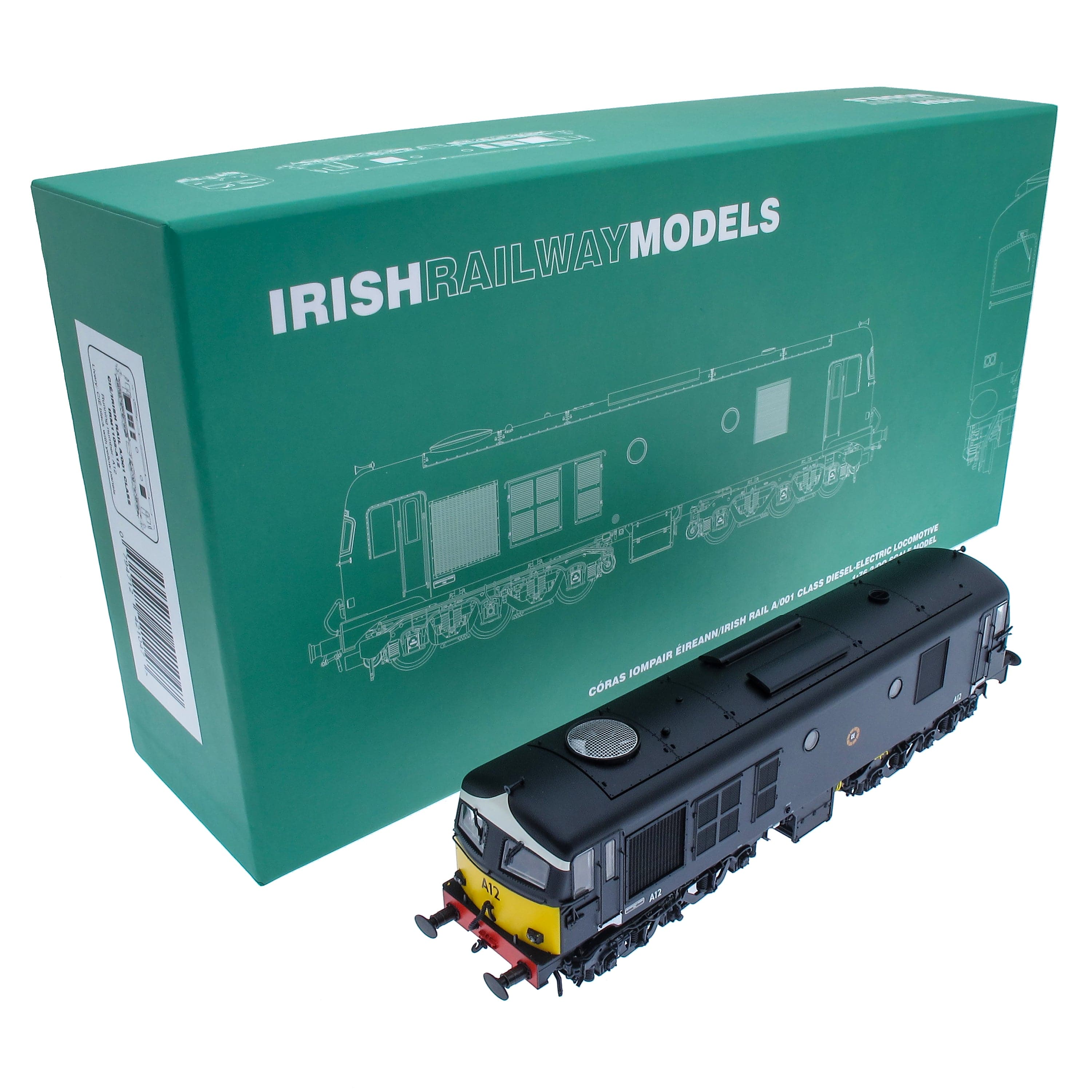A12 - A Class Locomotive - Black with Yellow - Image 16