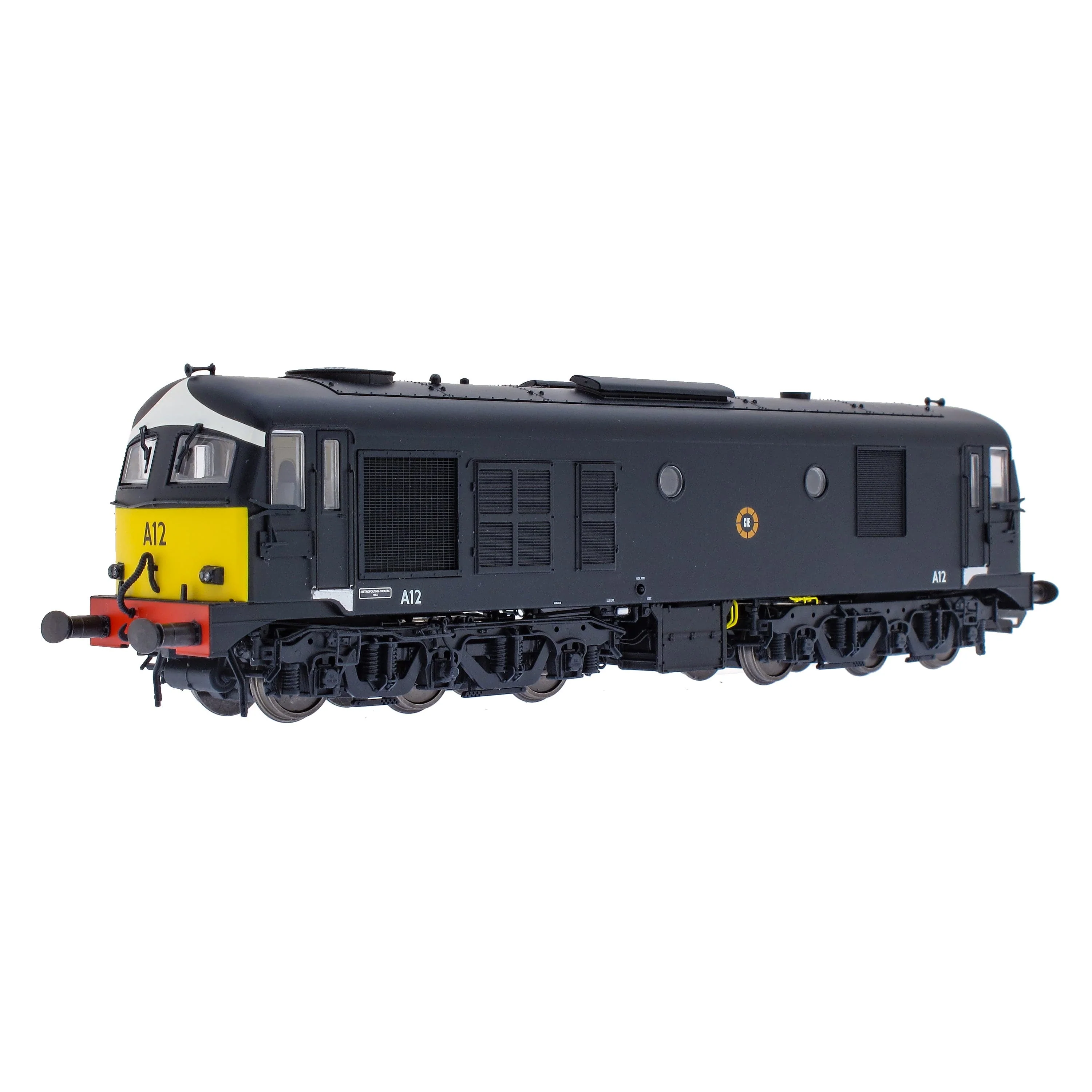 A12 - A Class Locomotive - Black with Yellow - Image 3