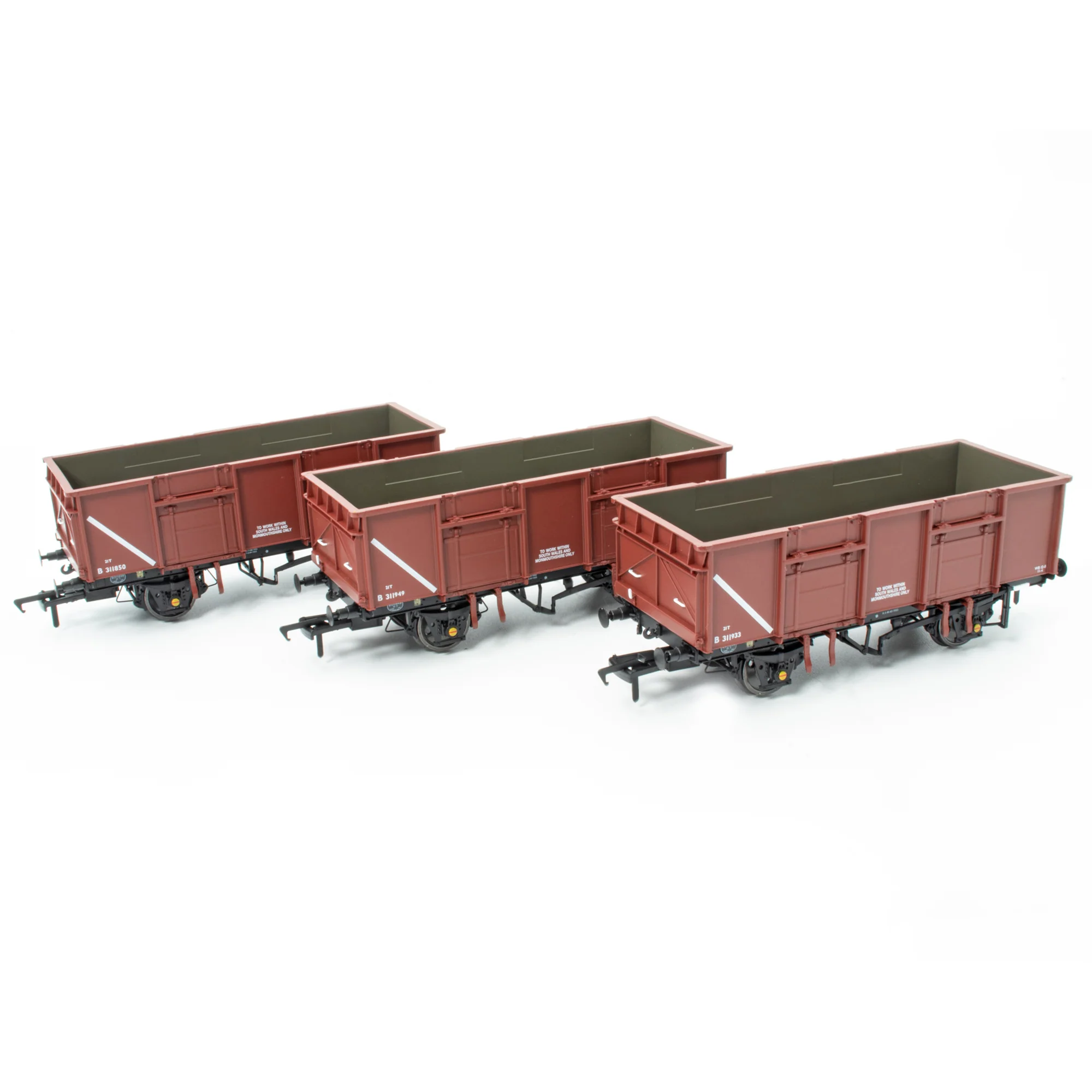 BR 21T MDV Mineral Wagon Pre-TOPS Bauxite - Pack F - Image 2