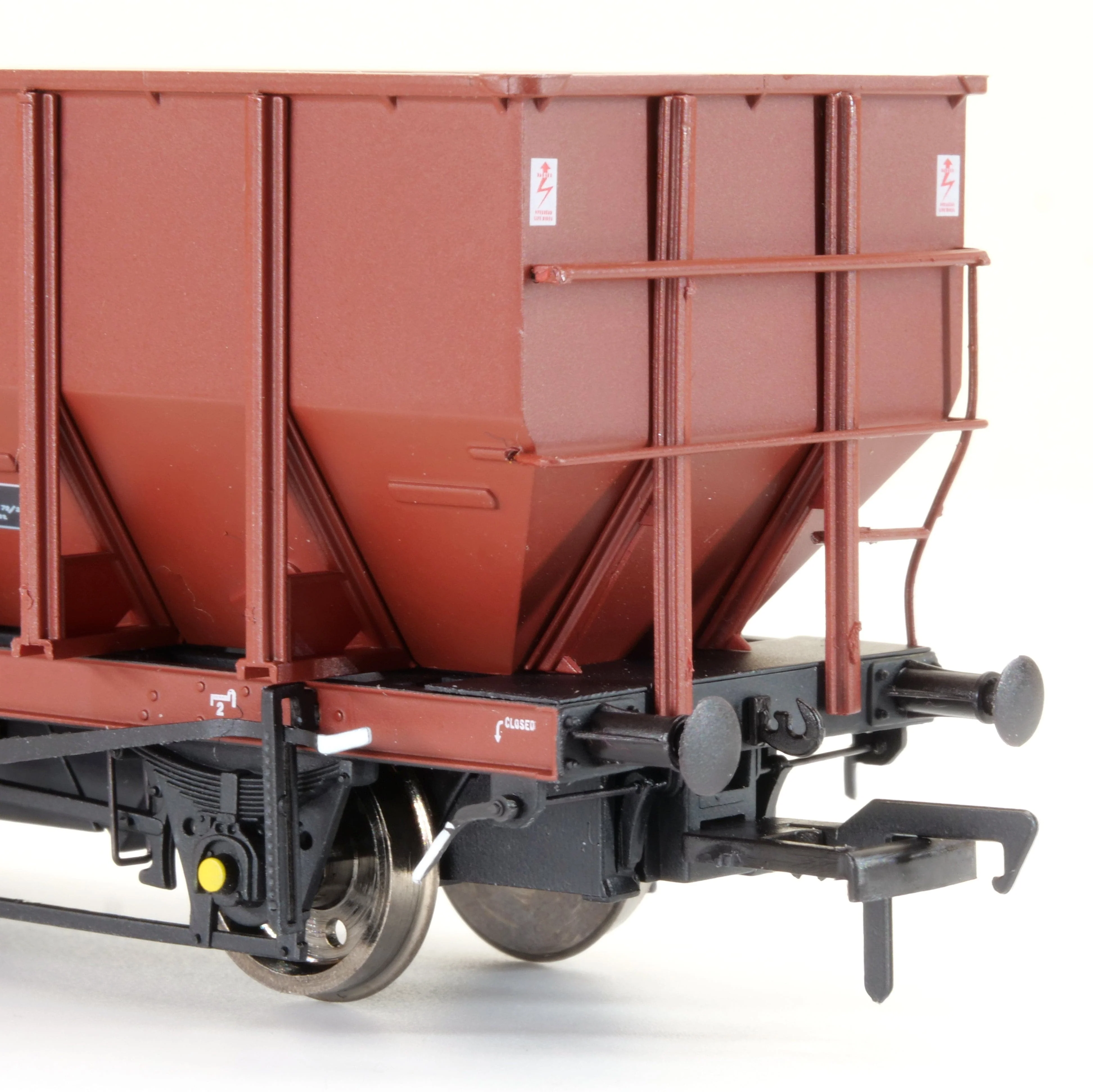 BR 24.5T HOP24/HUO Coal Hopper - Bauxite TOPS - Exclusive - Image 5