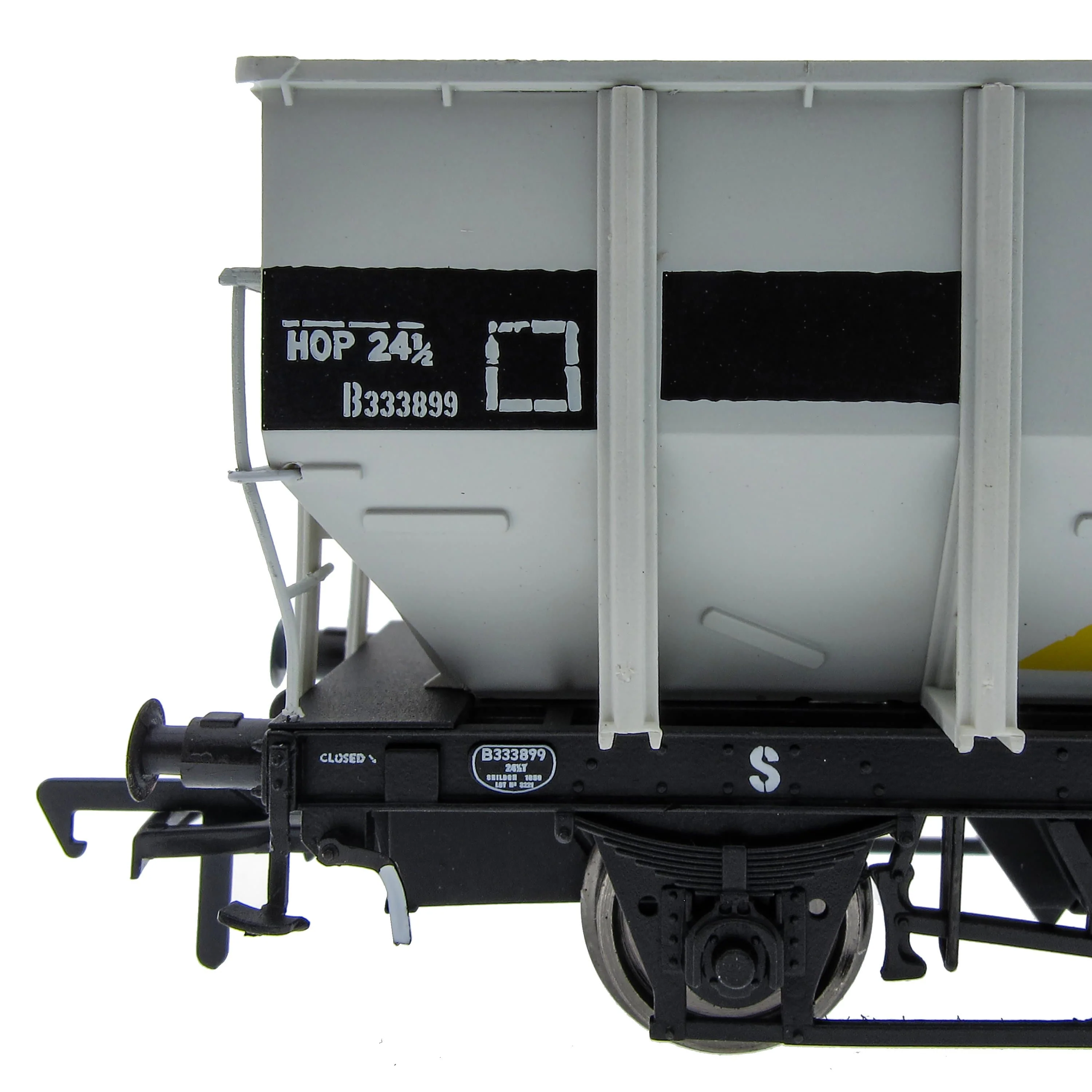 BR 24.5T HOP24/HUO Coal Hopper - Grey pre TOPS- Pack O - Image 9