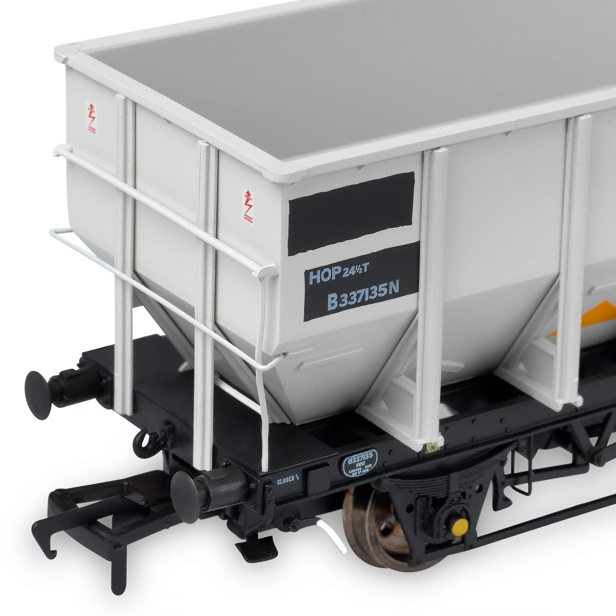 BR 24.5T HOP24/HUO Coal Hopper - Grey pre TOPS- Pack S - Image 11