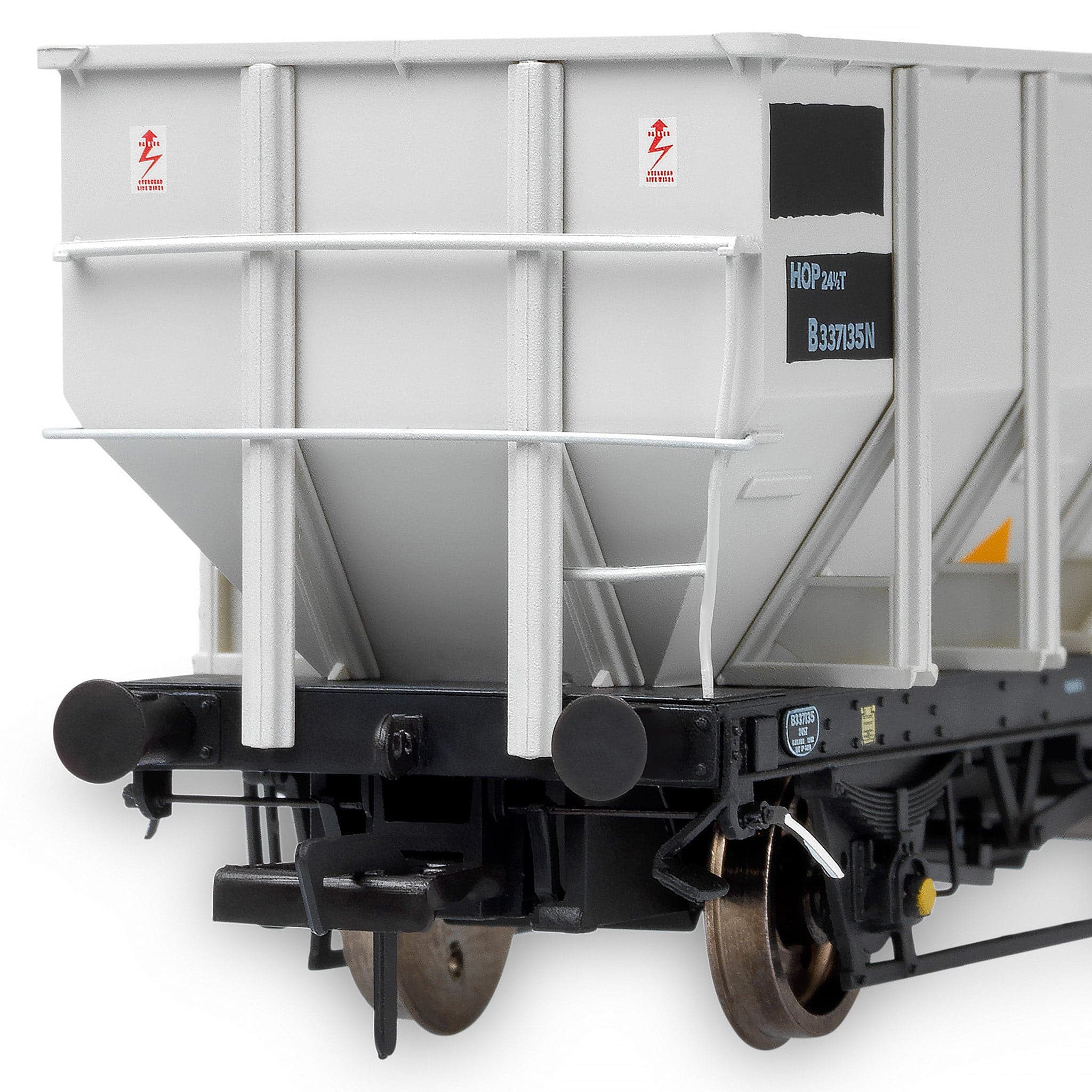 BR 24.5T HOP24/HUO Coal Hopper - Grey pre TOPS- Pack S - Image 6