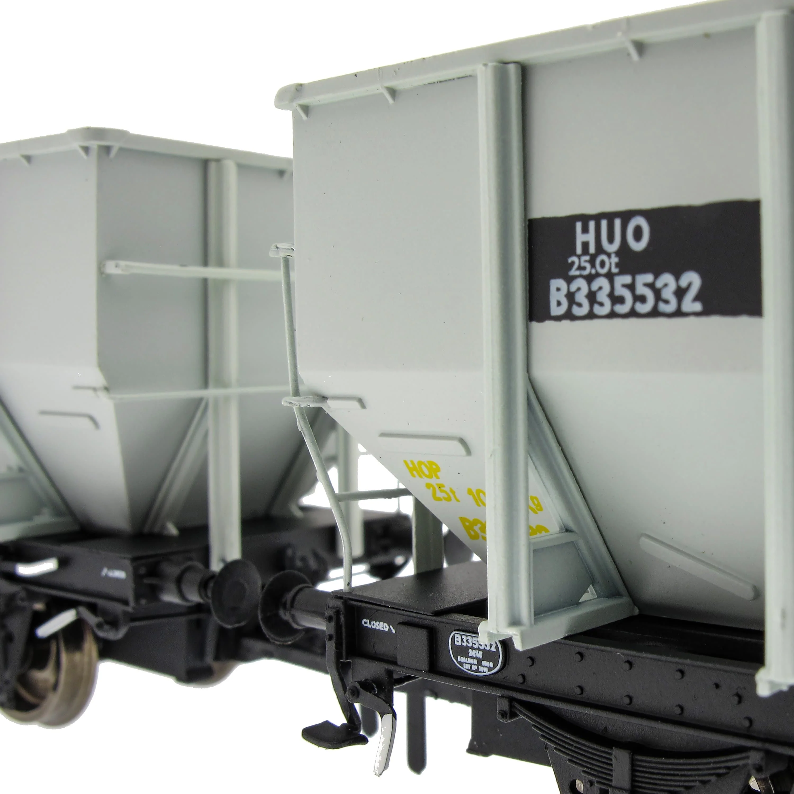 BR 24.5T HOP24/HUO Coal Hopper - Grey TOPS- Pack J - Image 11