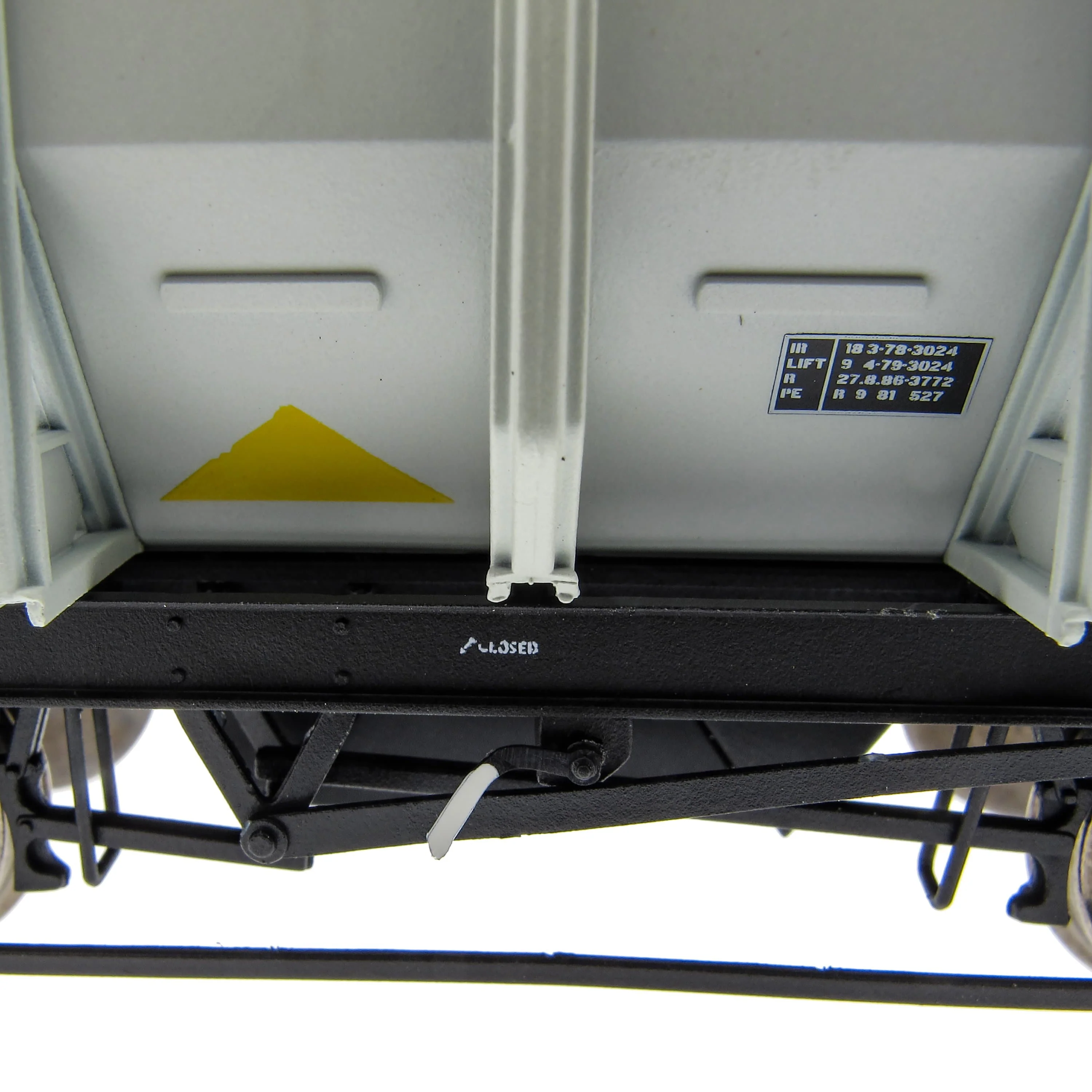 BR 24.5T HOP24/HUO Coal Hopper - Grey TOPS- Pack J - Image 13