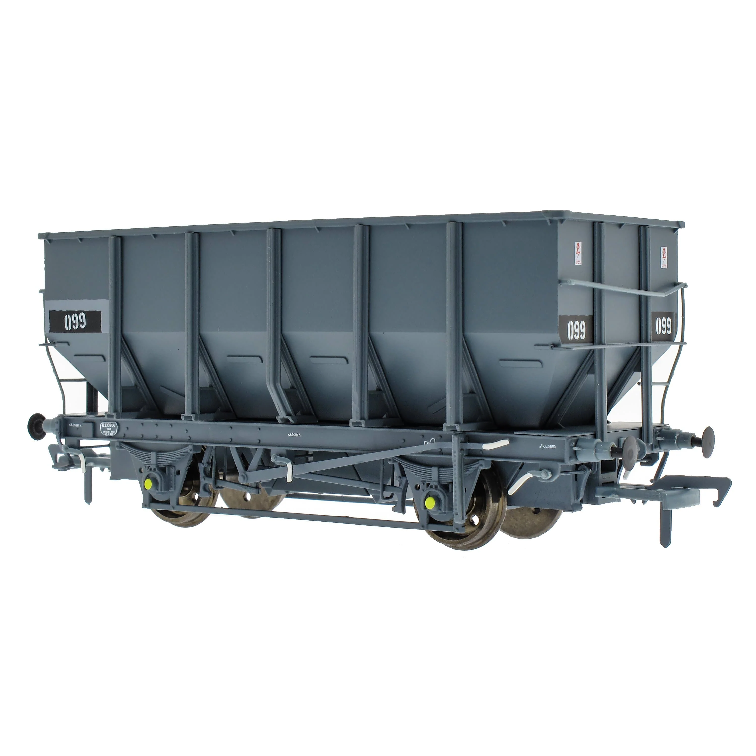 BR 24.5T HOP24/HUO Coal Hopper - Dark Grey - NCB / Internal User - Pack L - Image 3