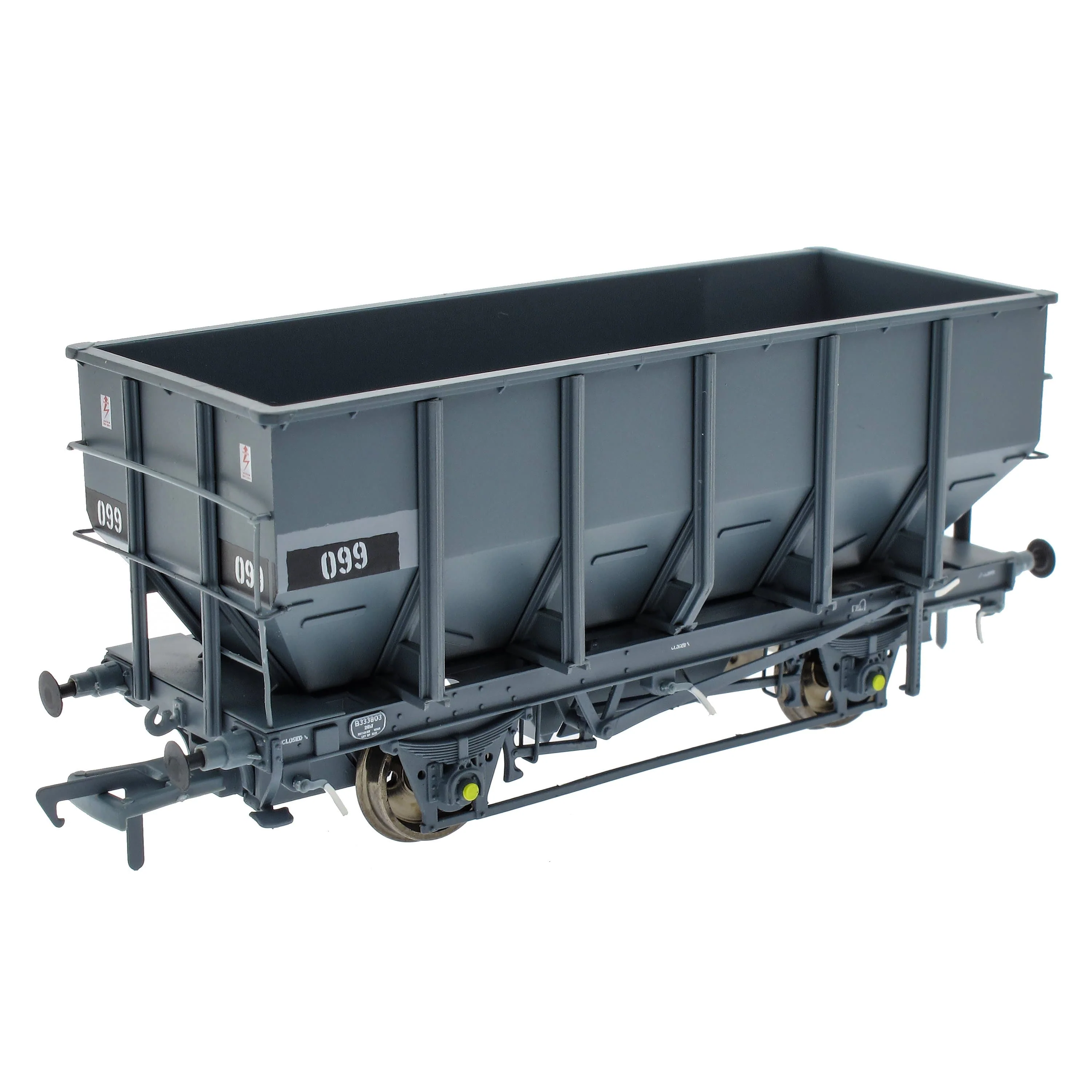 BR 24.5T HOP24/HUO Coal Hopper - Dark Grey - NCB / Internal User - Pack L - Image 9