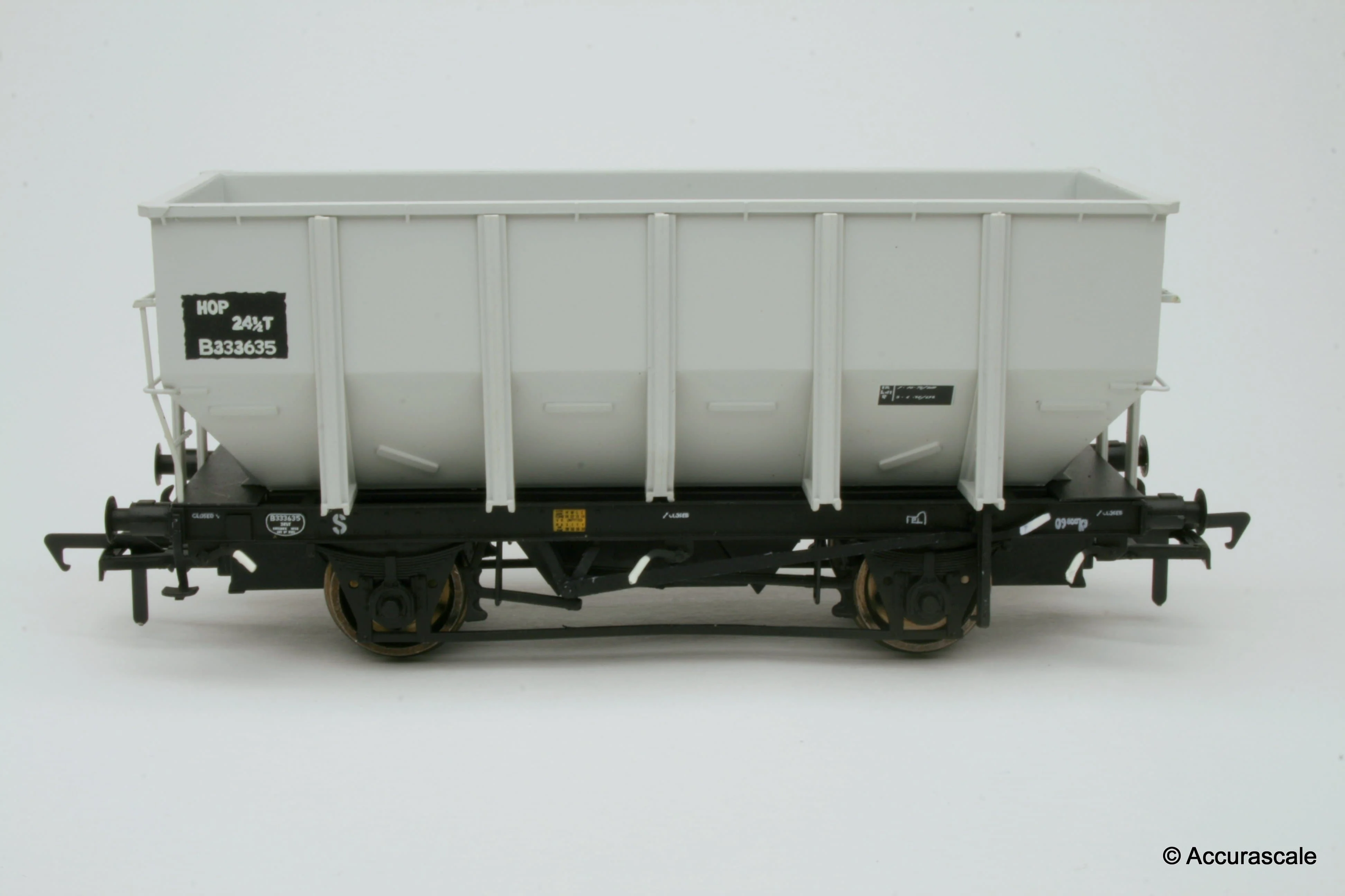 BR 24.5T HOP24/HUO Coal Hopper - Grey pre TOPS- Pack A - Image 2
