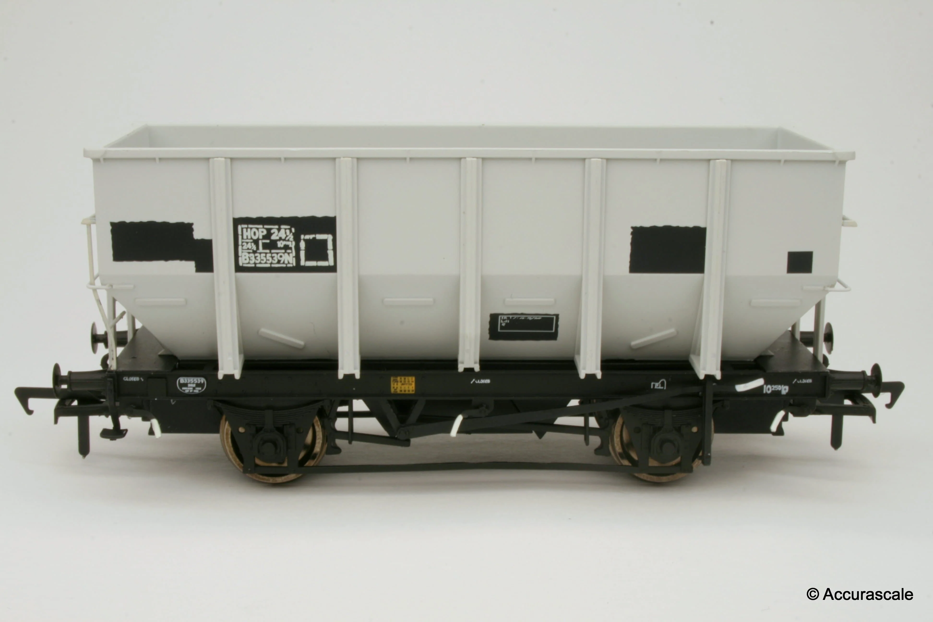 BR 24.5T HOP24/HUO Coal Hopper - Grey pre TOPS- Pack A - Image 4