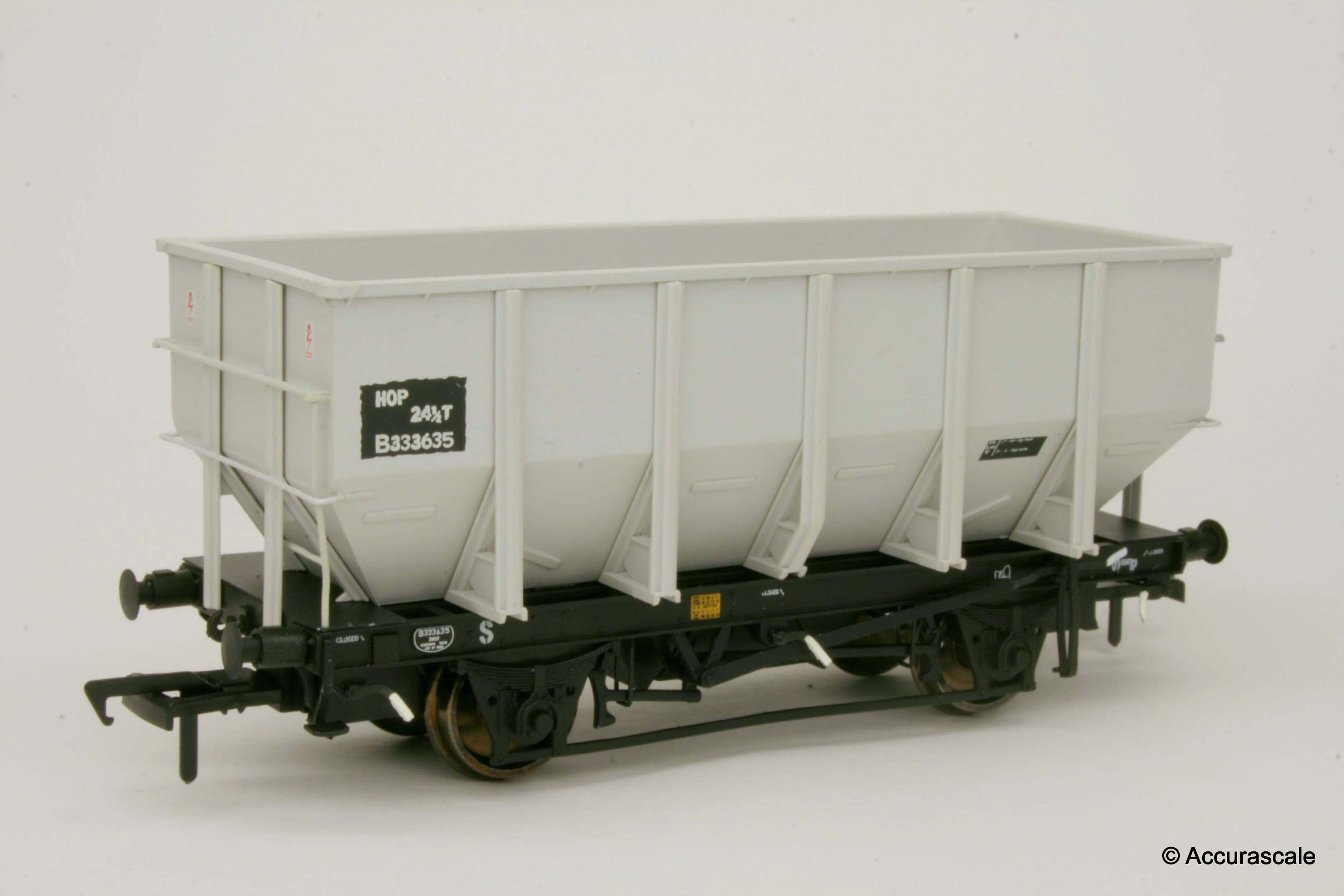 BR 24.5T HOP24/HUO Coal Hopper - Grey pre TOPS- Pack A - Image 5
