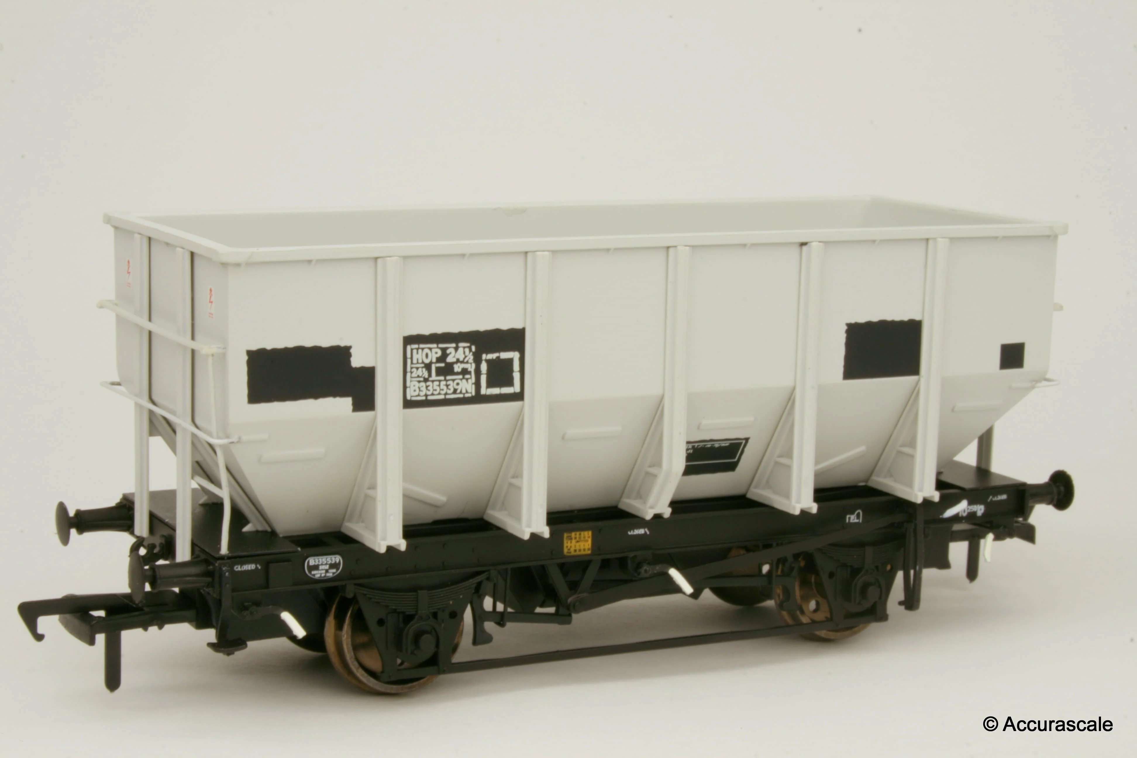 BR 24.5T HOP24/HUO Coal Hopper - Grey pre TOPS- Pack A - Image 7