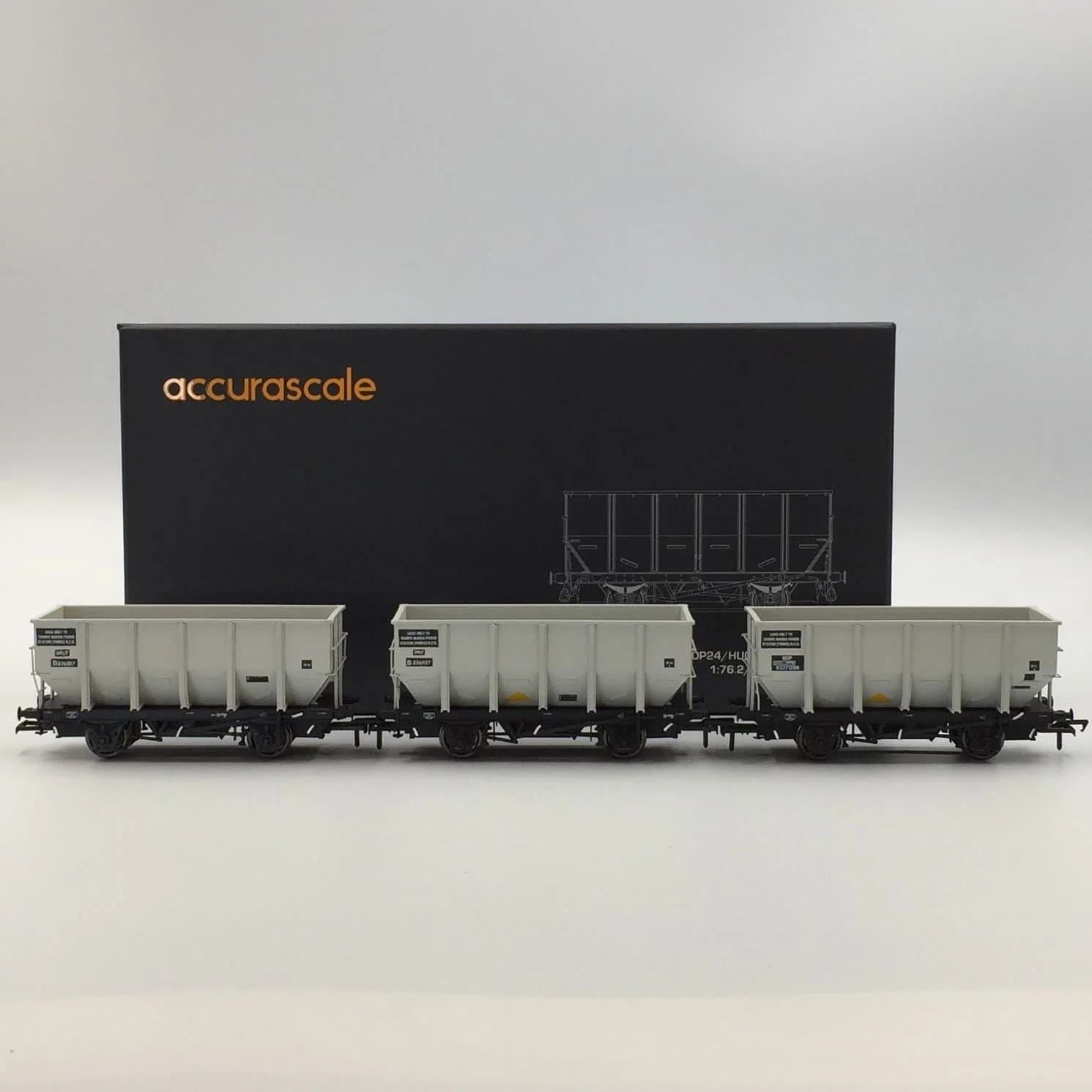 BR 24.5T HOP24/HUO Coal Hopper - Grey pre TOPS- Pack E