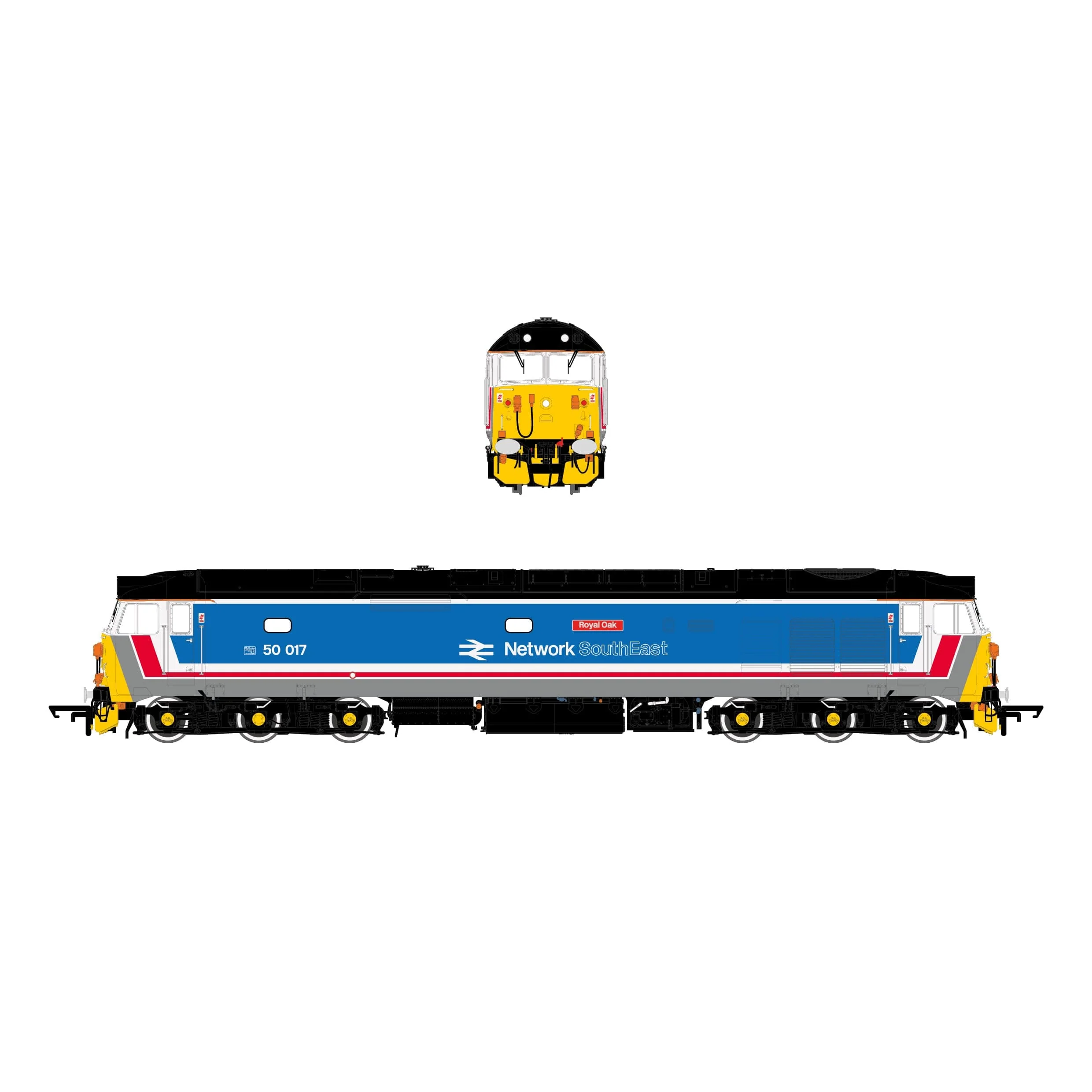 BR Class 50 - Original NSE - 50017 'Royal Oak' - DCC Sound Fitted - Image 3