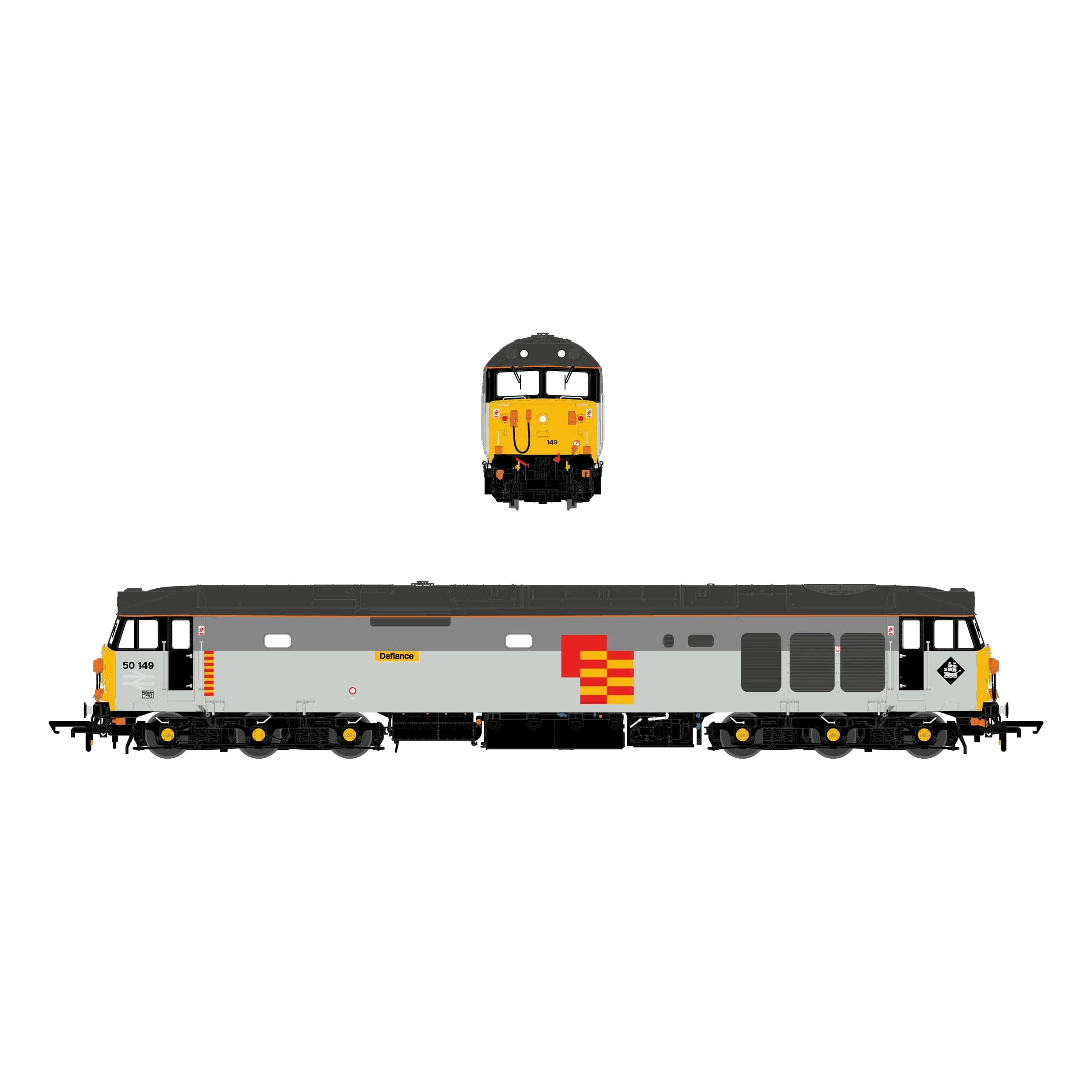 BR Class 50 - Railfreight General - 50149 'Defiance' - Exclusive - Image 3