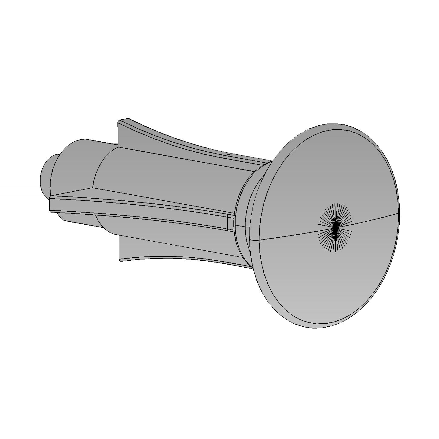 BR Spindle 13" Wagon Buffers - Image 2