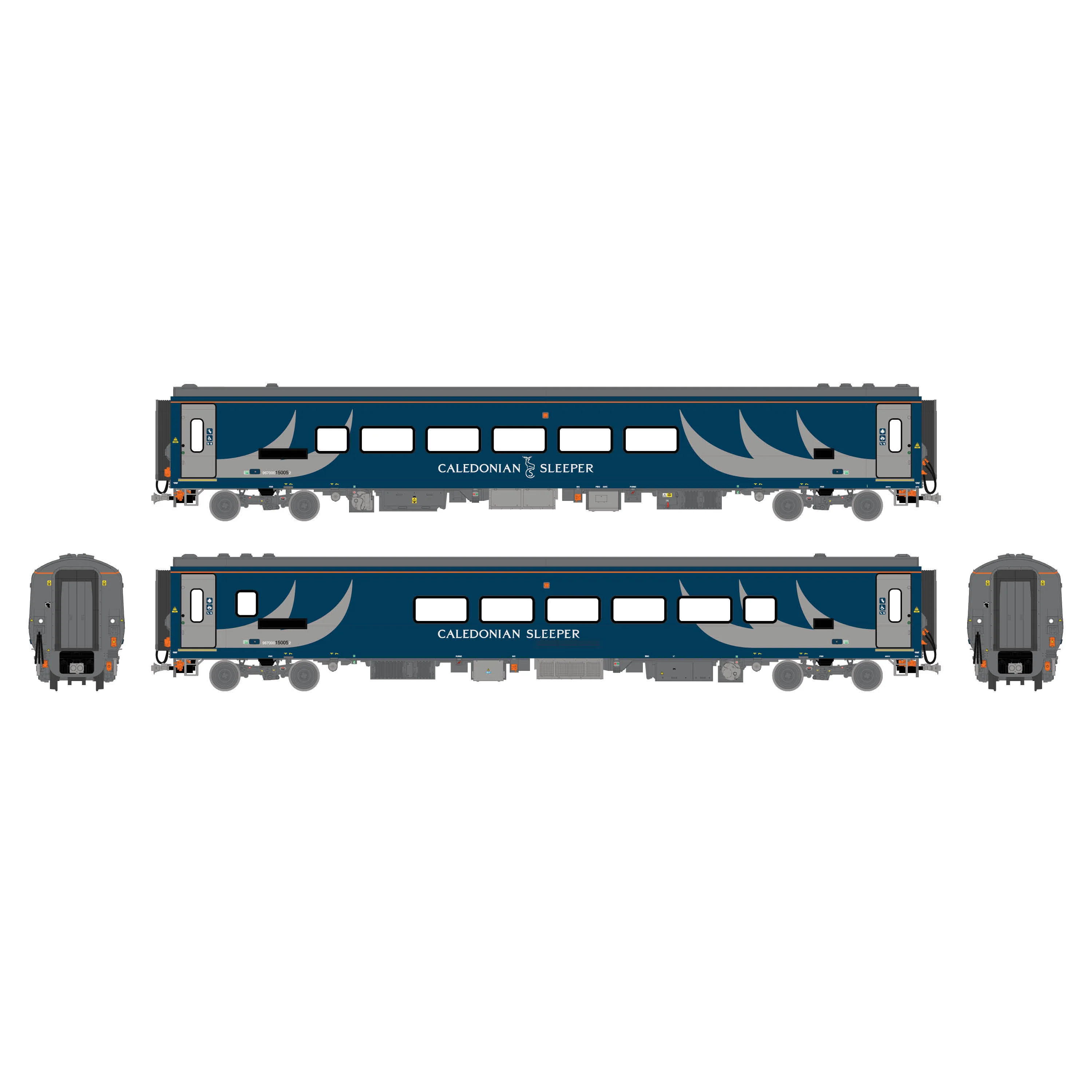 CAF Mk.5 Seated Coach 15005 Caledonian Sleeper