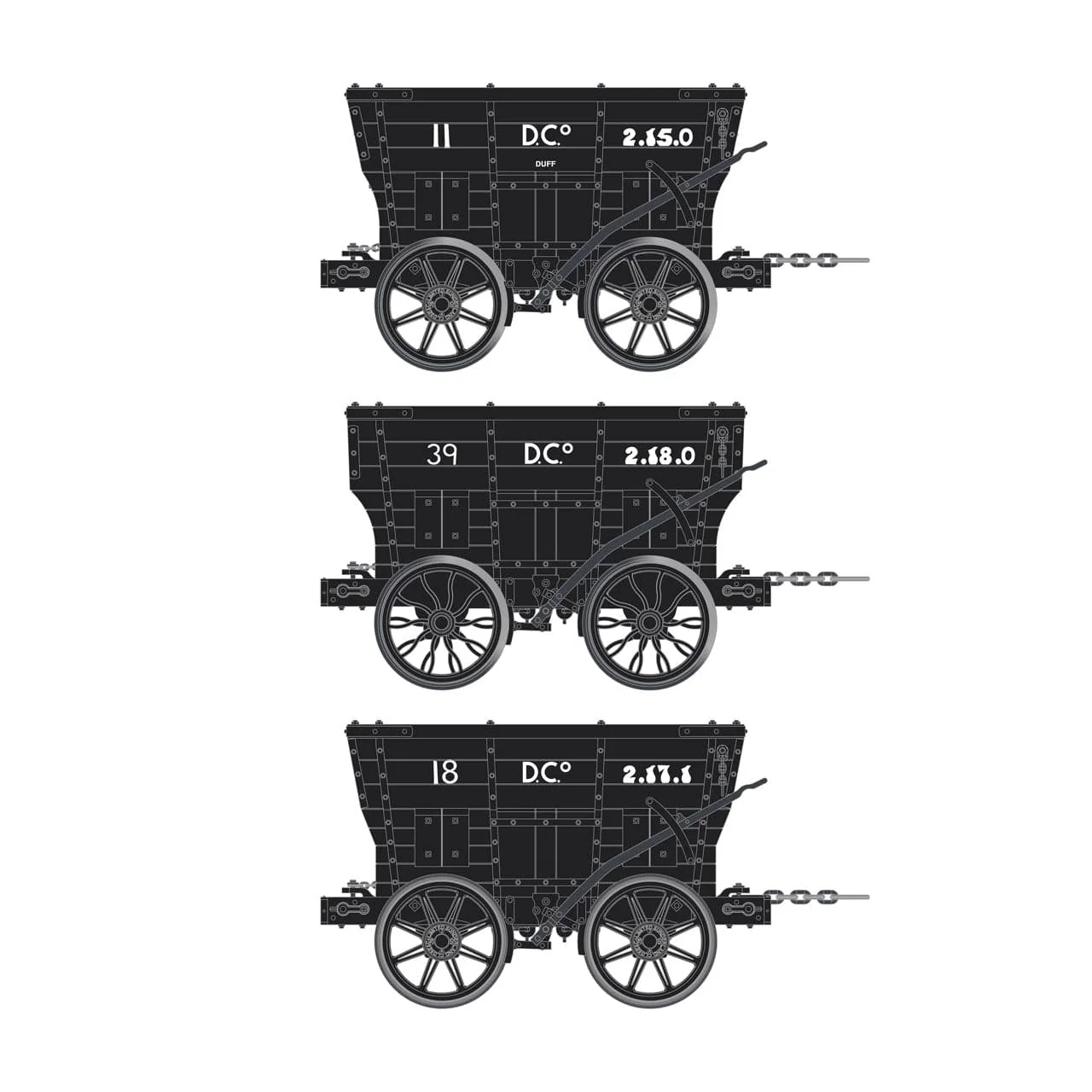 Chaldron Wagon Seaham Harbour - Pack M - Image 3