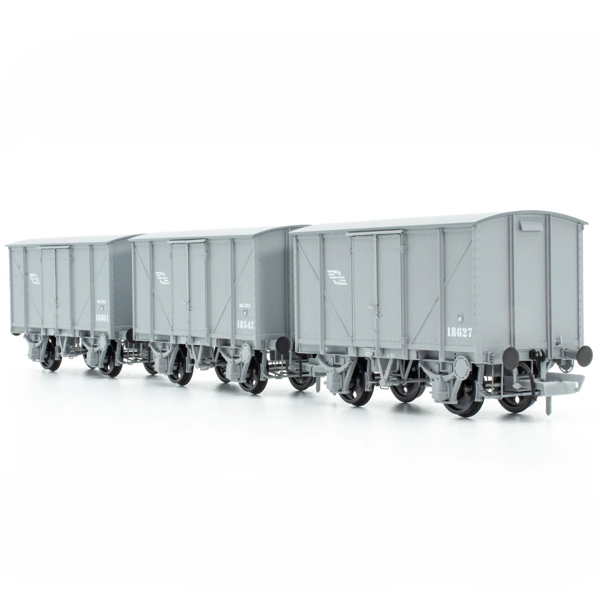 CIE Bulleid H Van - Grey (CIE Flying Snail era) - vacuum fitted - Pack 1