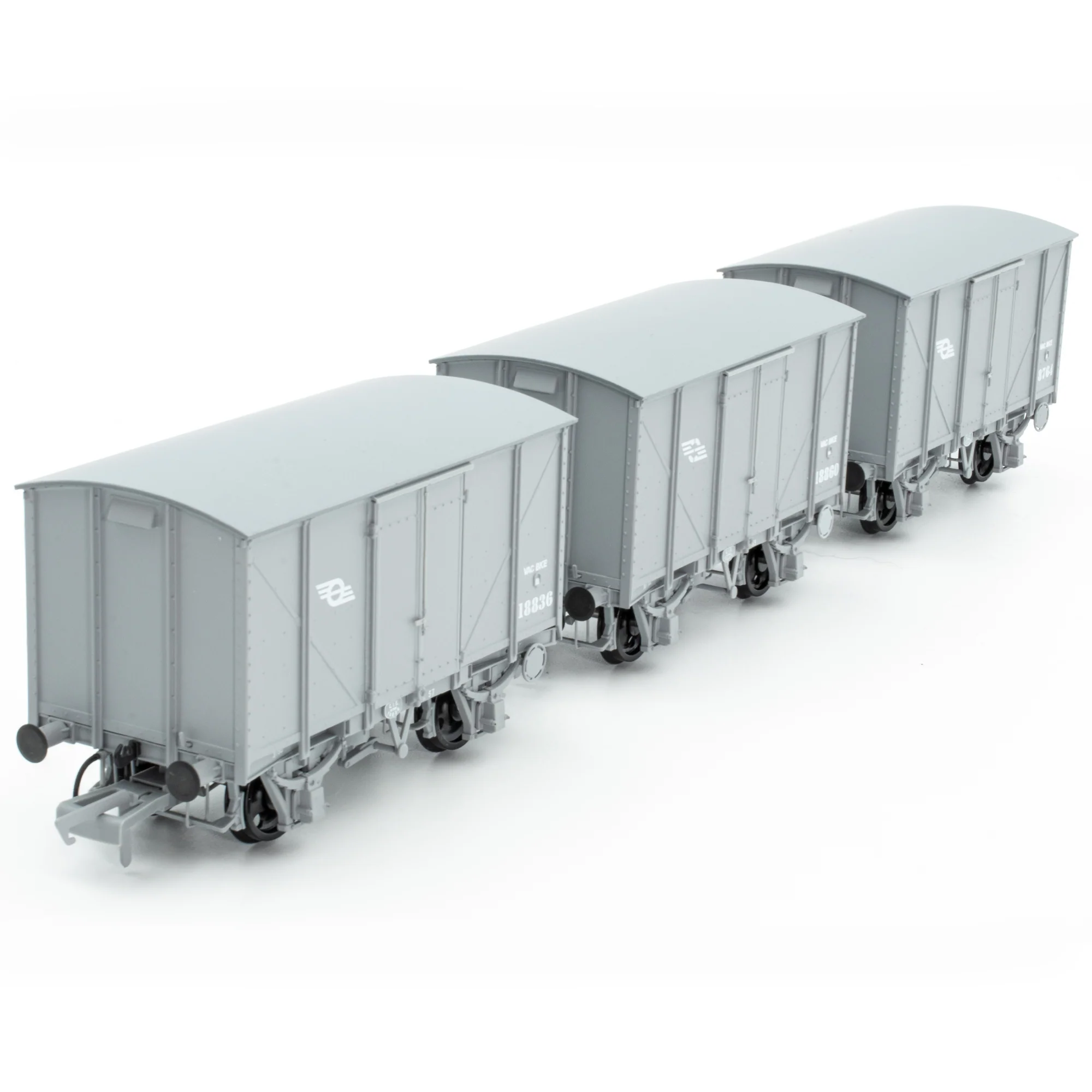 CIE Bulleid H Van - Grey (CIE Flying Snail era) - vacuum fitted - Pack 2 - Image 2