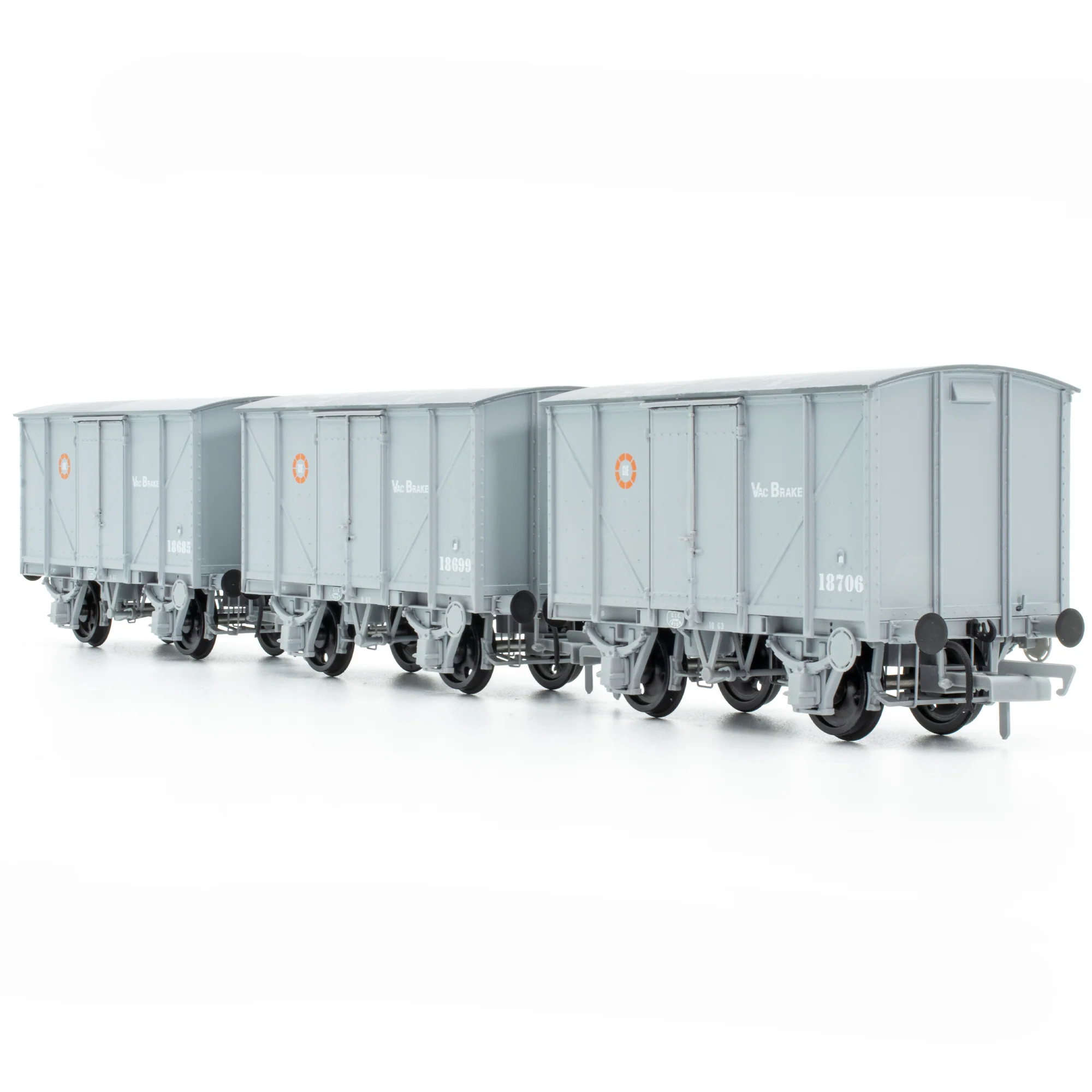 CIE Bulleid H Van - Grey (CIE roundel era) - vacuum fitted - Pack 1