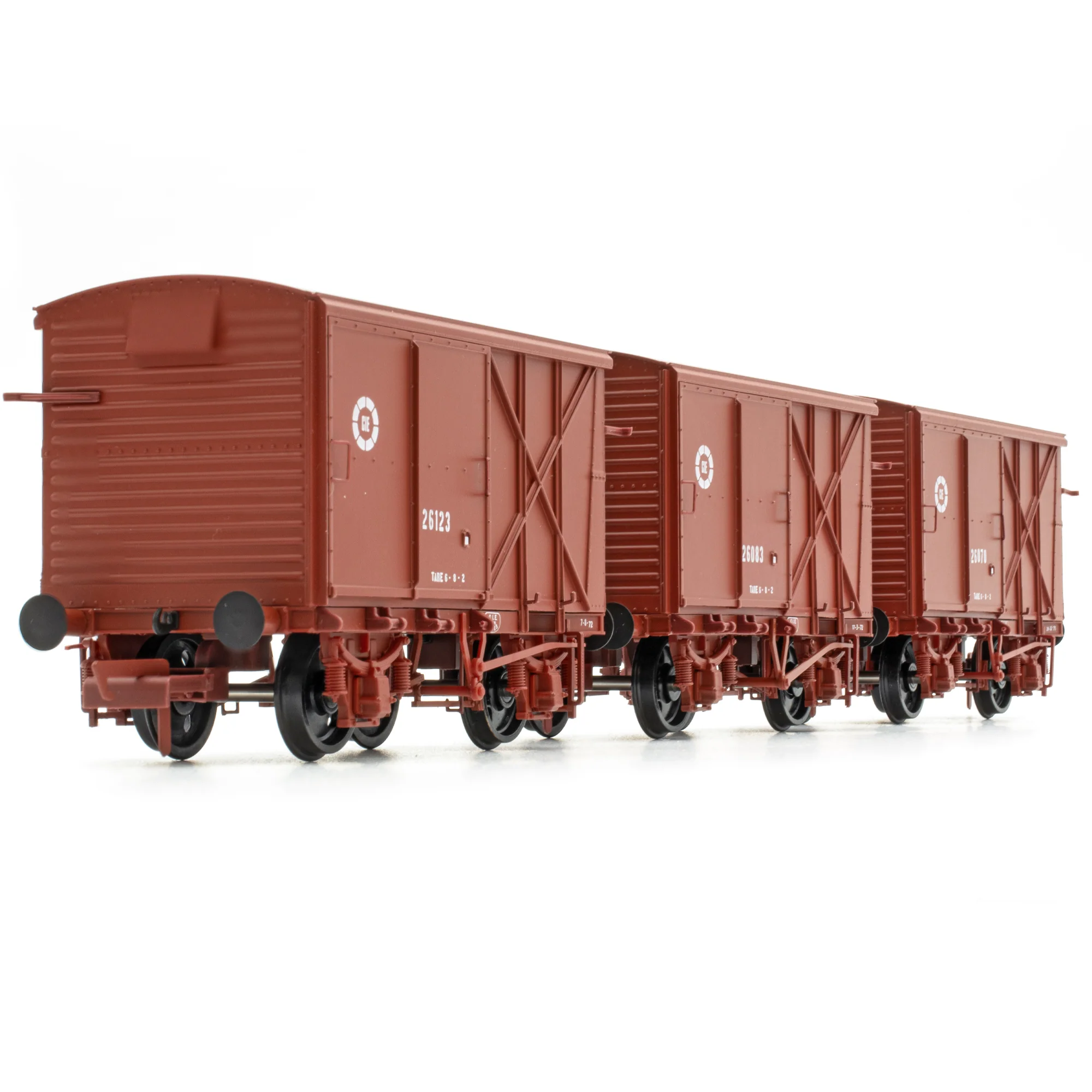 CIE Bulleid Pallet Van - Brown (CIE roundel era) - Pack 1 - Image 2