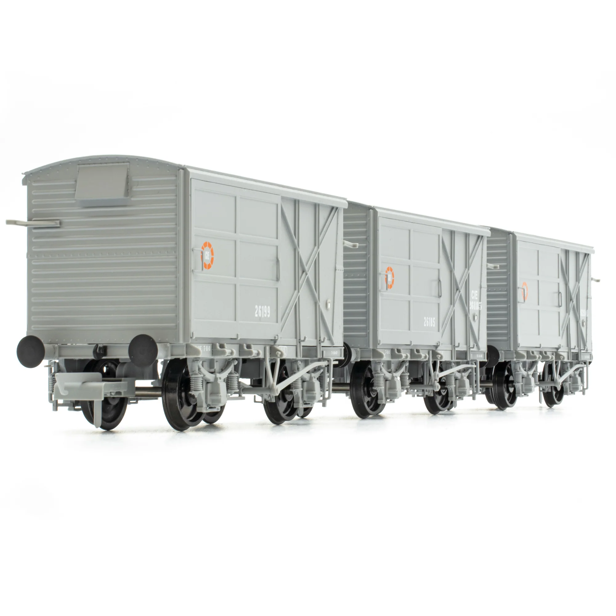 CIE Bulleid Pallet Van - Grey (CIE roundel era) - Pack 3 - Image 2