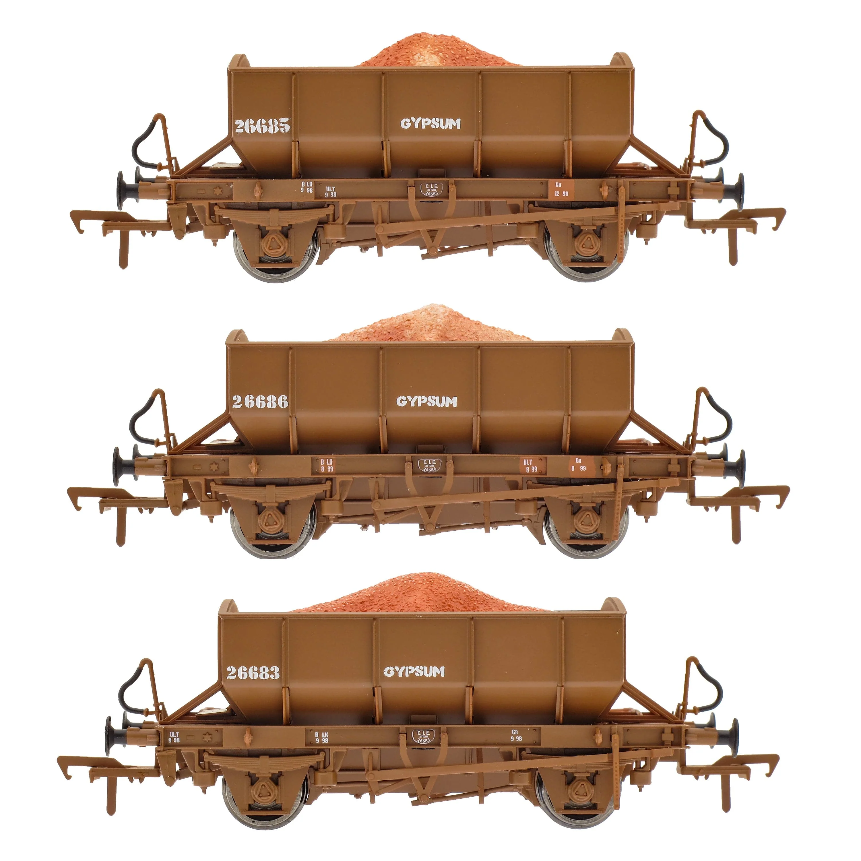 CIE/IR Gypsum Ore Wagon - Triple Pack C - Image 2