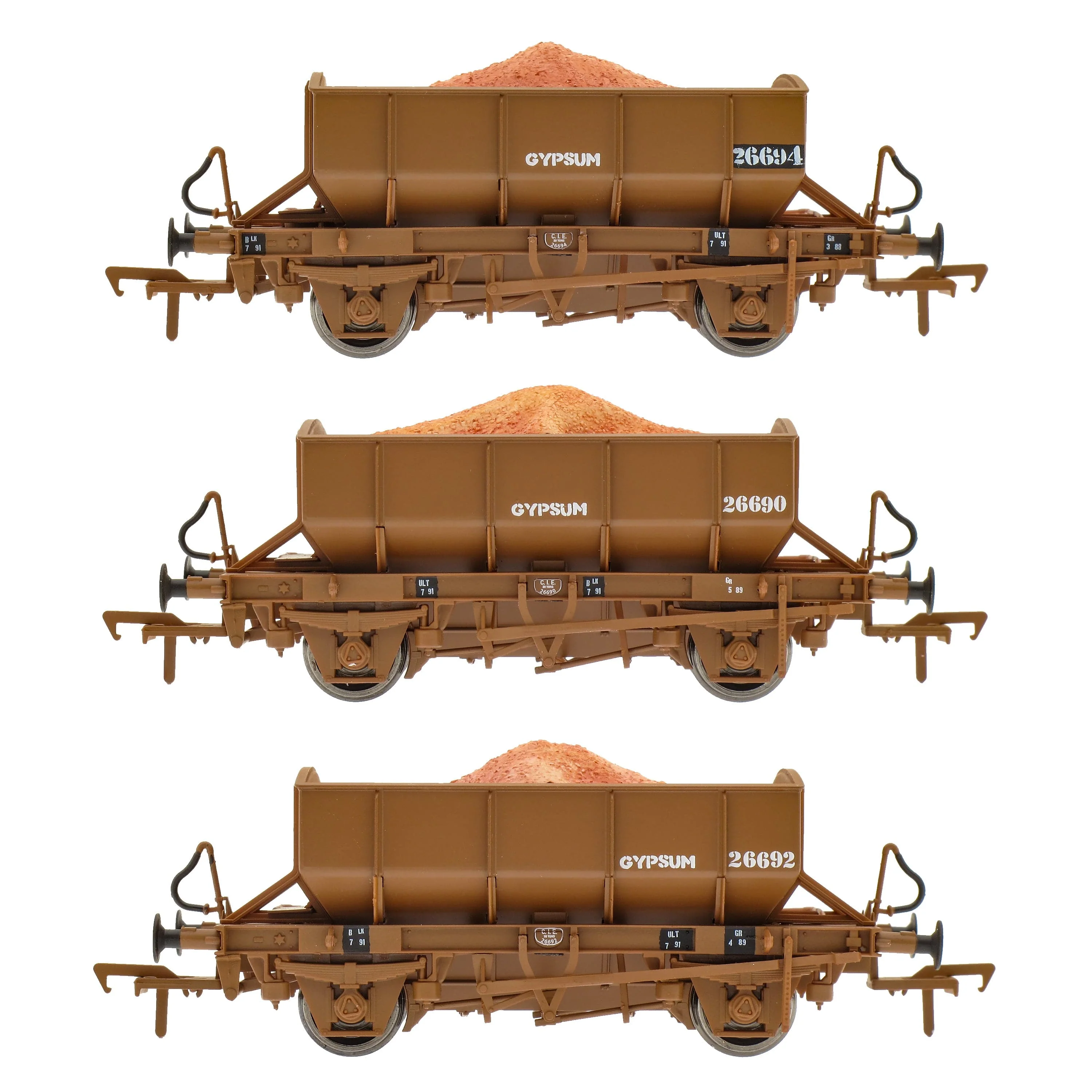 CIE/IR Gypsum Ore Wagon - Triple Pack D - Image 2
