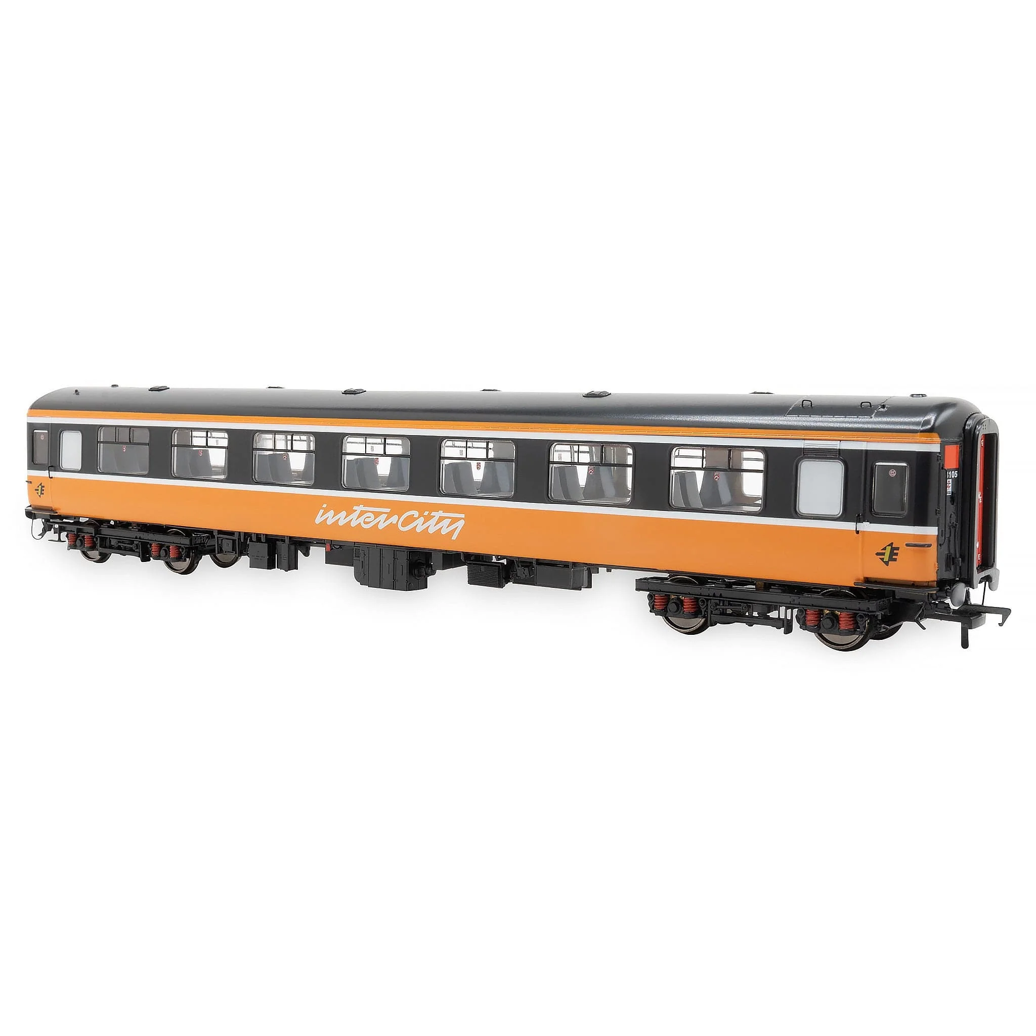 CIE/IR Mk.2b/c Passenger Coach - IR Orange - 4 Coach Pack C - Image 3