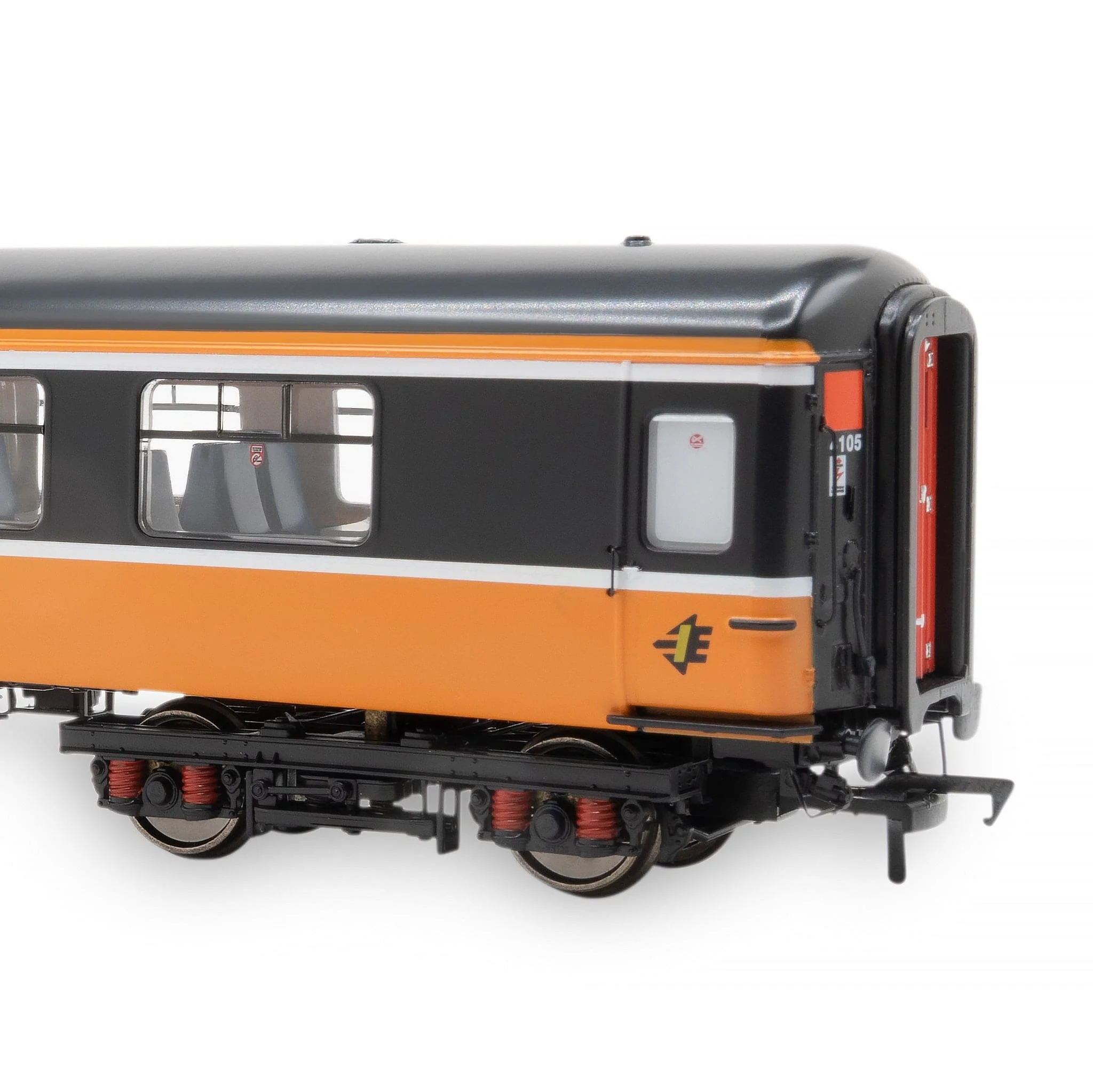 CIE/IR Mk.2b/c Passenger Coach - IR Orange - 4 Coach Pack C - Image 4