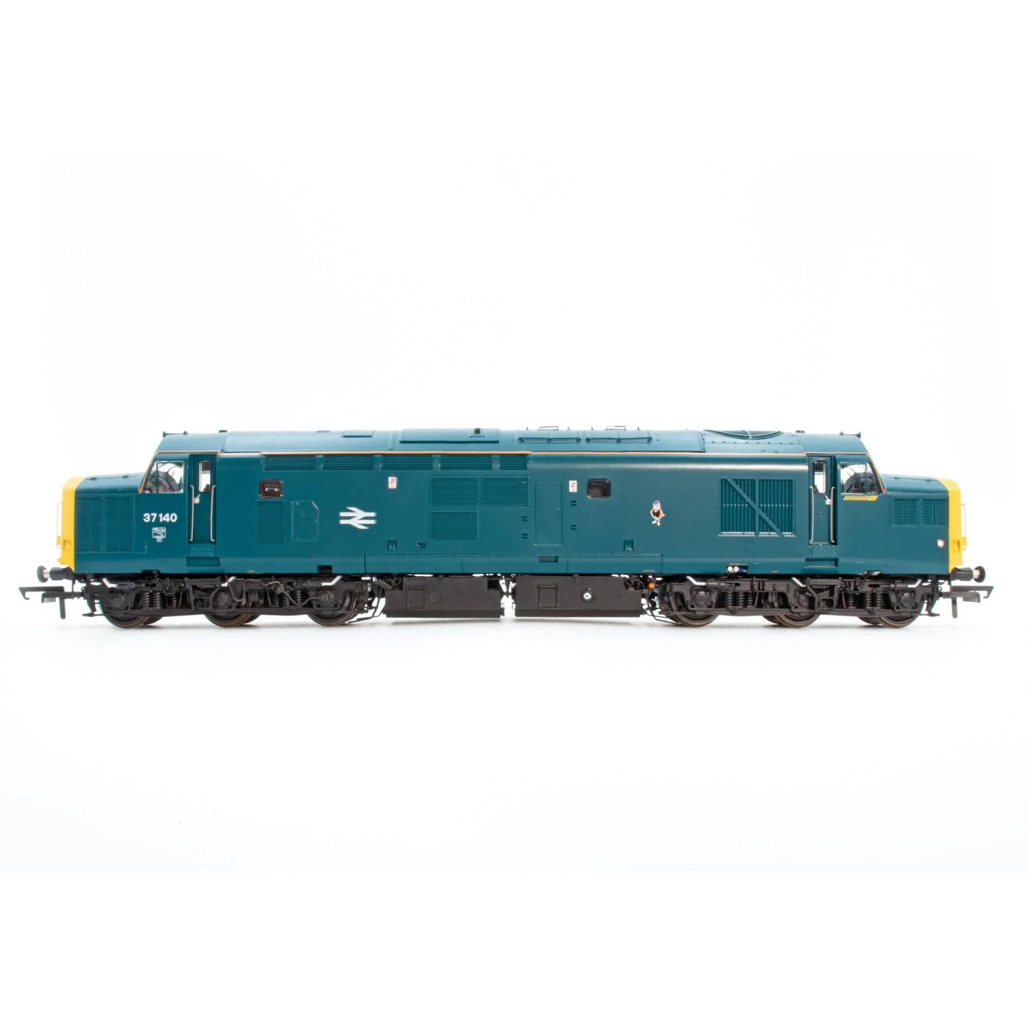 Class 37 - BR Blue (Orange Cantrail) - 37140 - Image 3