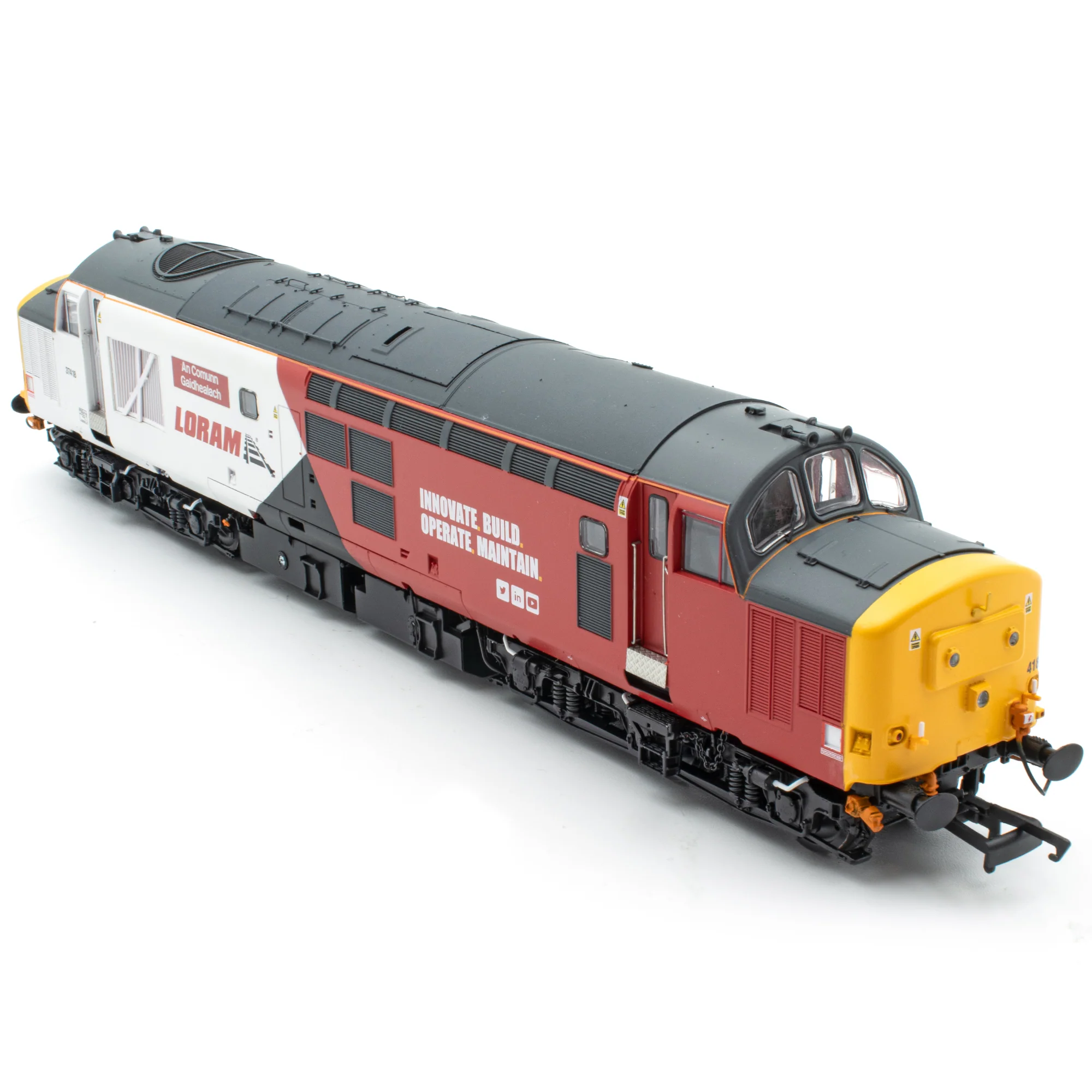 Class 37 - Loram - 37418 - DCC Sound Fitted - Exclusive - Image 3