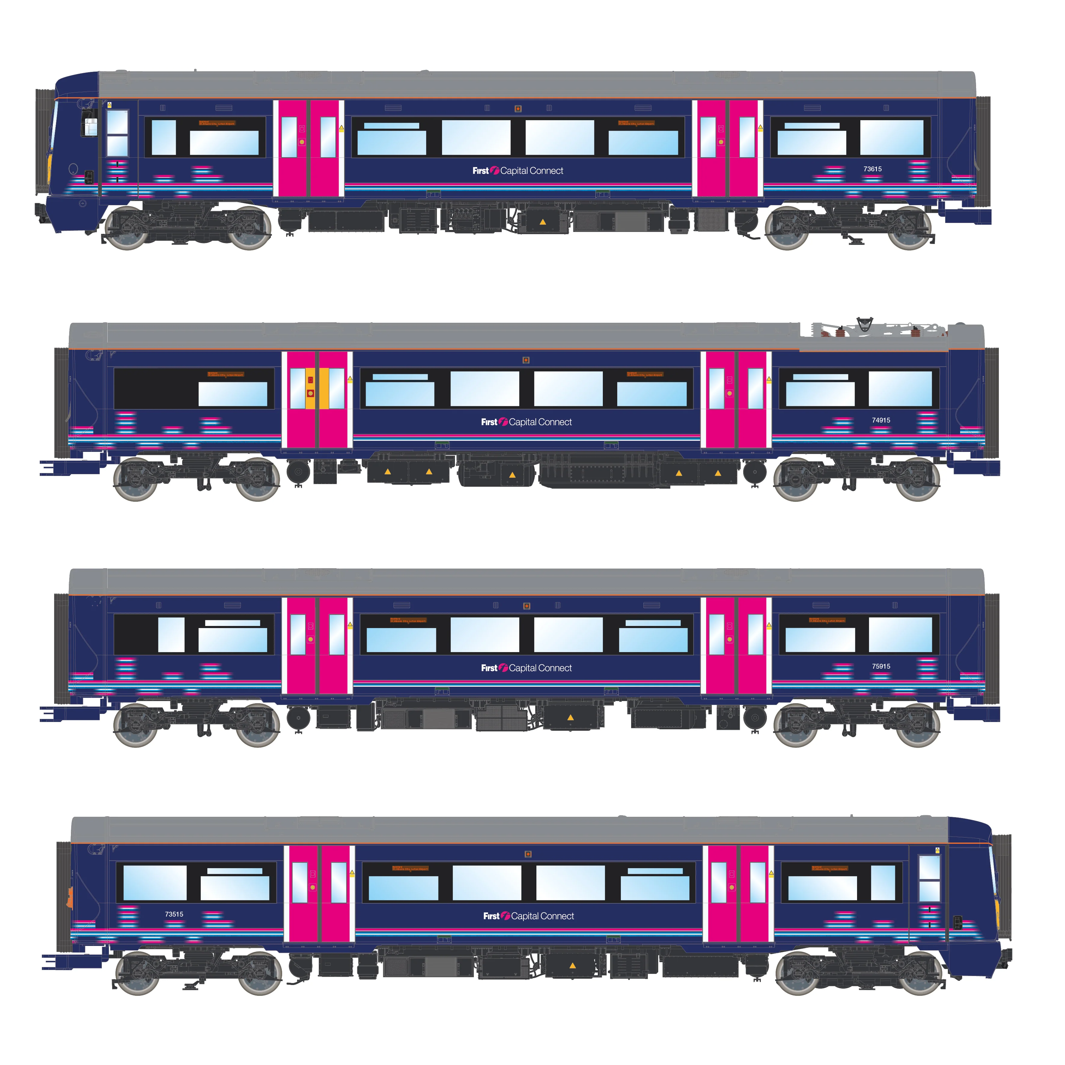 Class 377 Electrostar  - 377515 - DCC Sound Fitted