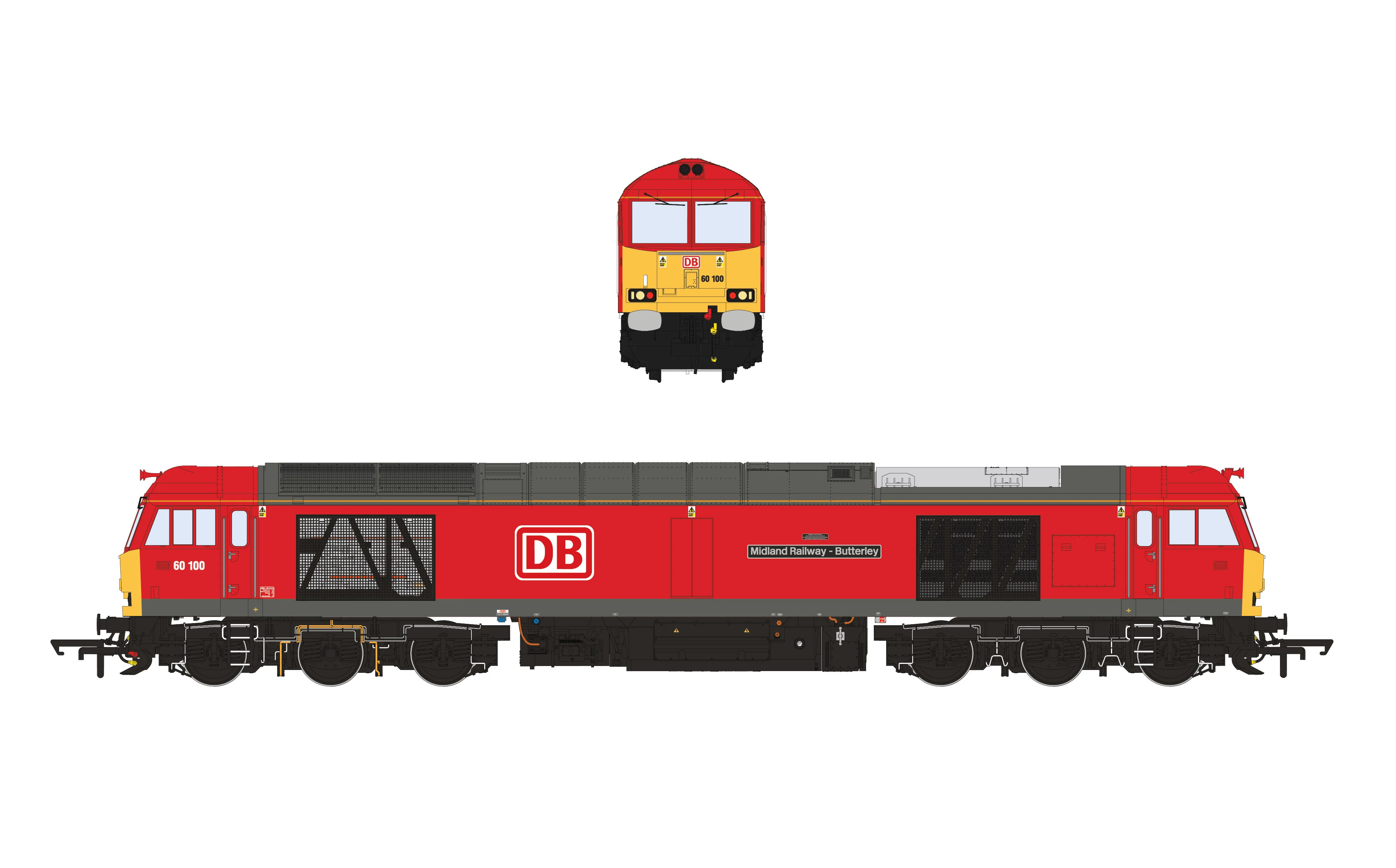 Class 60 - DB Red - 60100 - Image 4