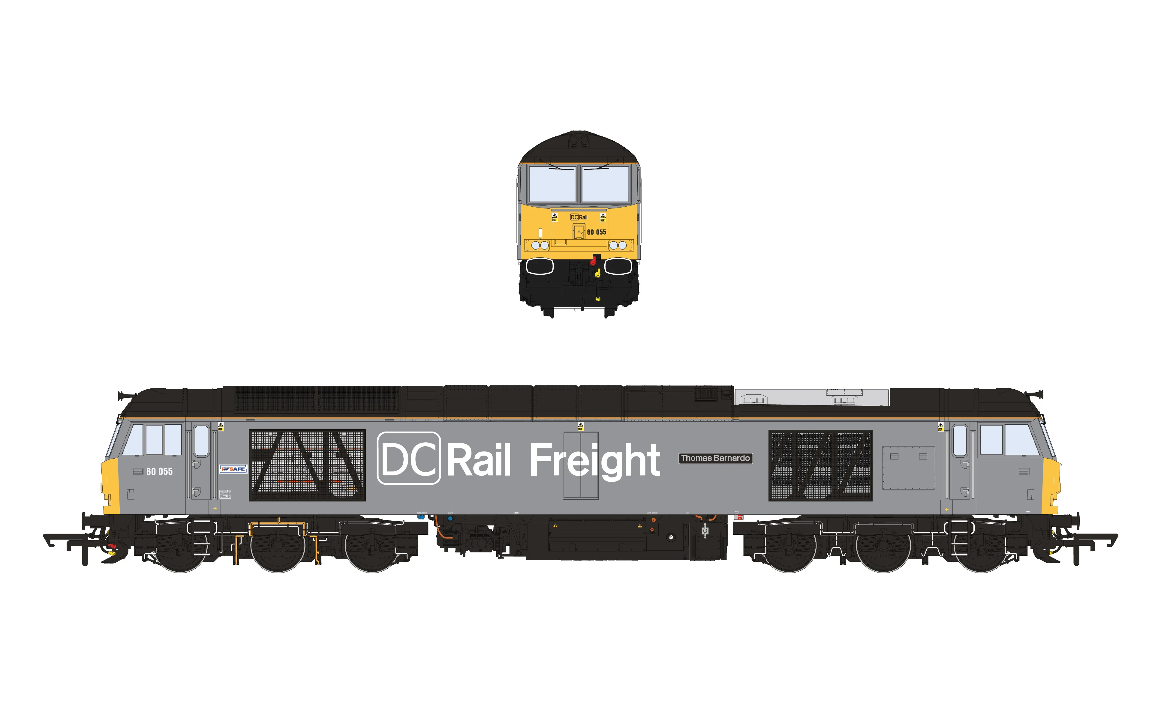 Class 60 - DCR - 60055 - Image 4