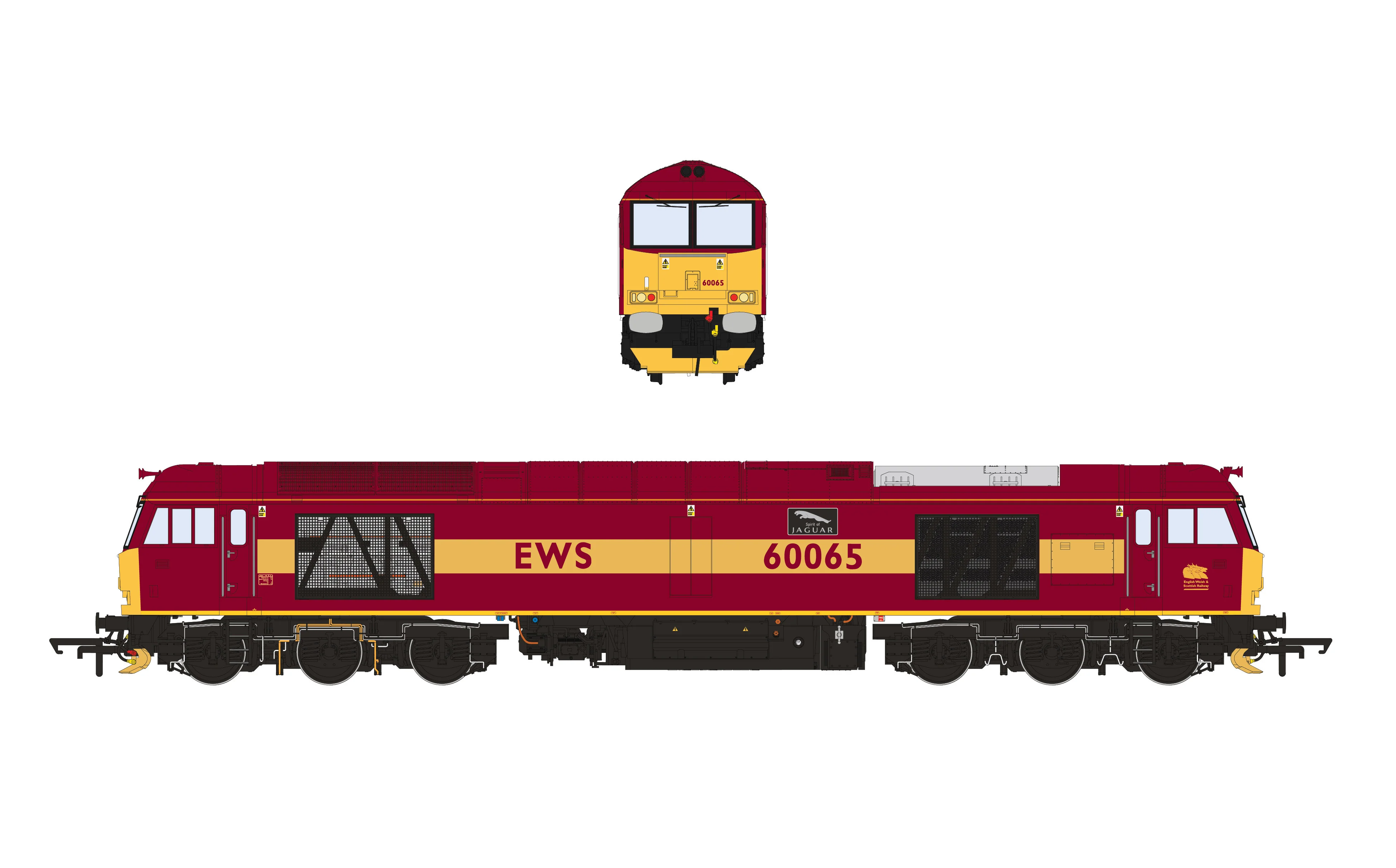 Class 60 - EWS Late - 60065 - Image 3