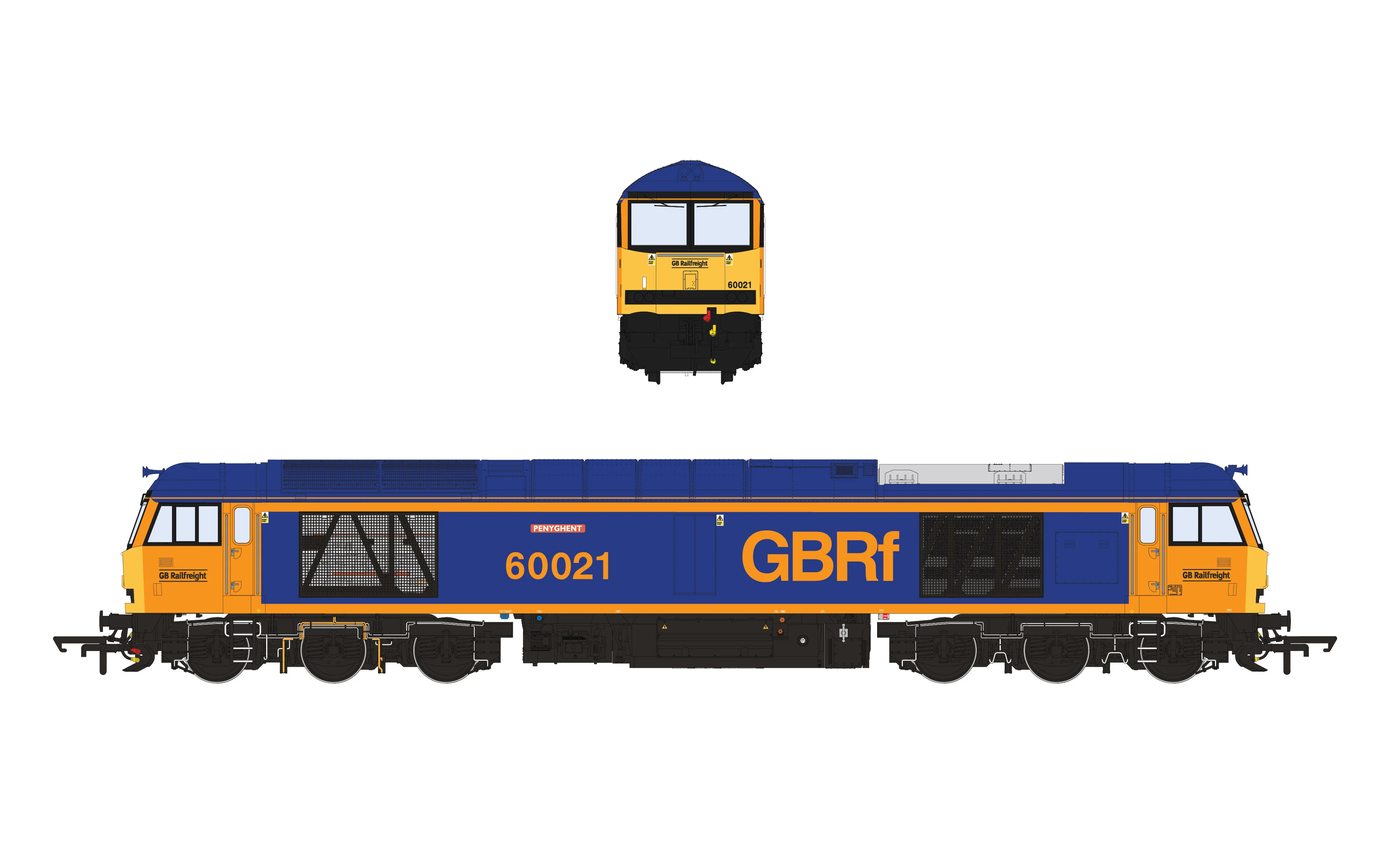 Class 60 - GBRF - 60021 - Image 3
