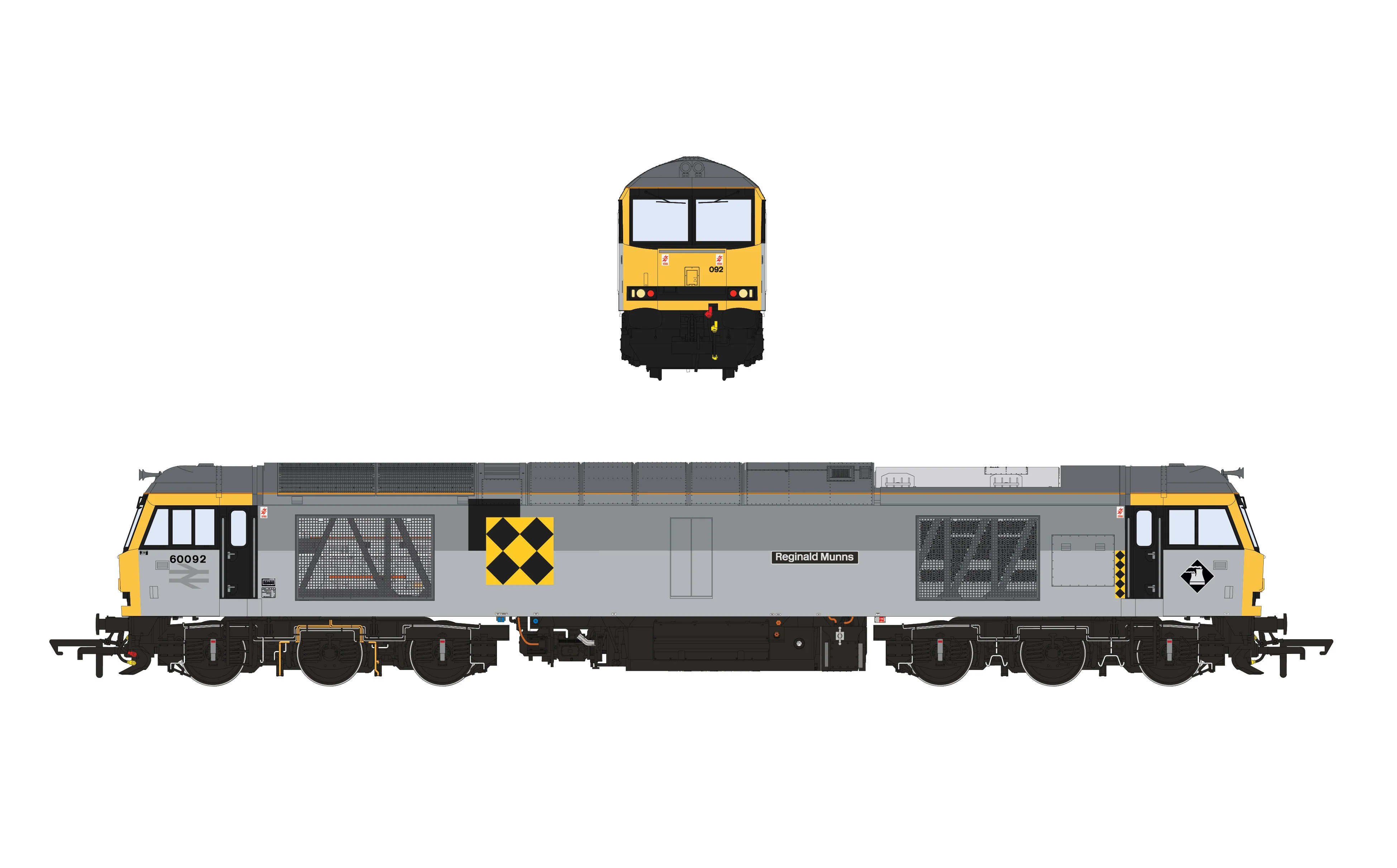 Class 60 - TTG Coal - 60092 - DCC Sound Fitted - Image 3