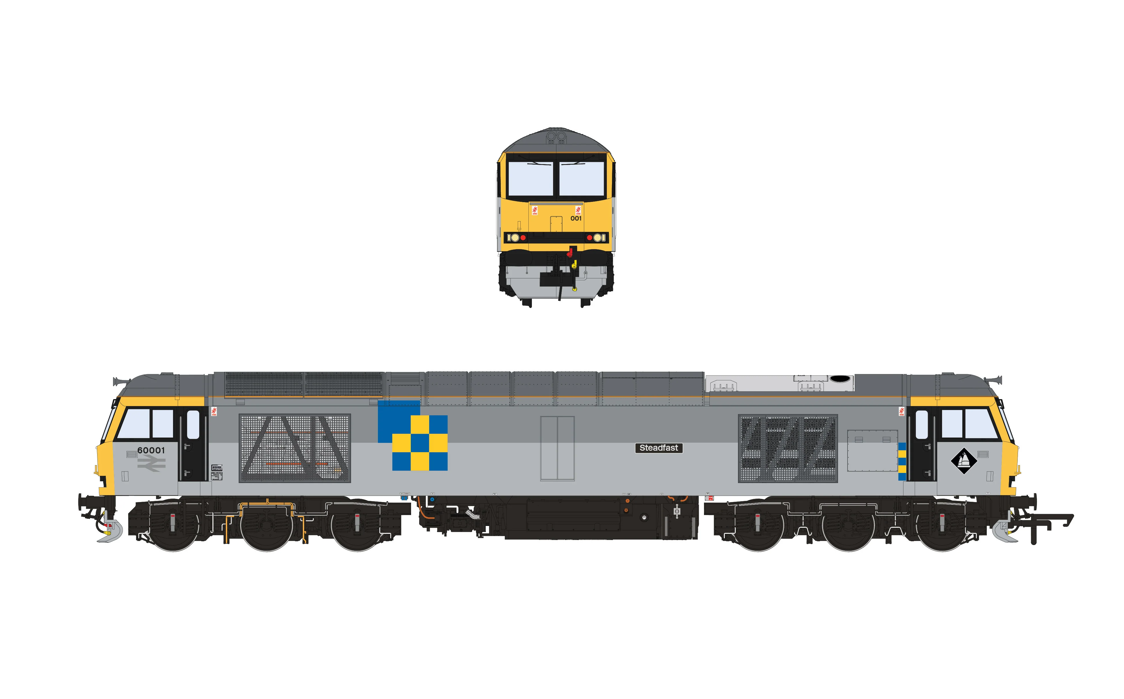 Class 60 - TTG Construction - 60001 - DCC Sound Fitted - Image 4