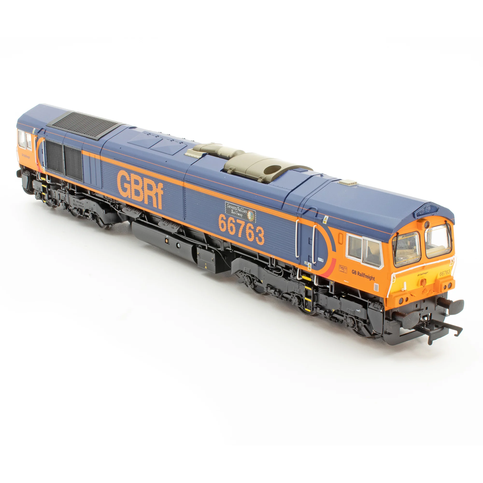 Class 66 - GBRF Blue/Orange - 66763 - DCC Sound Fitted - Image 2