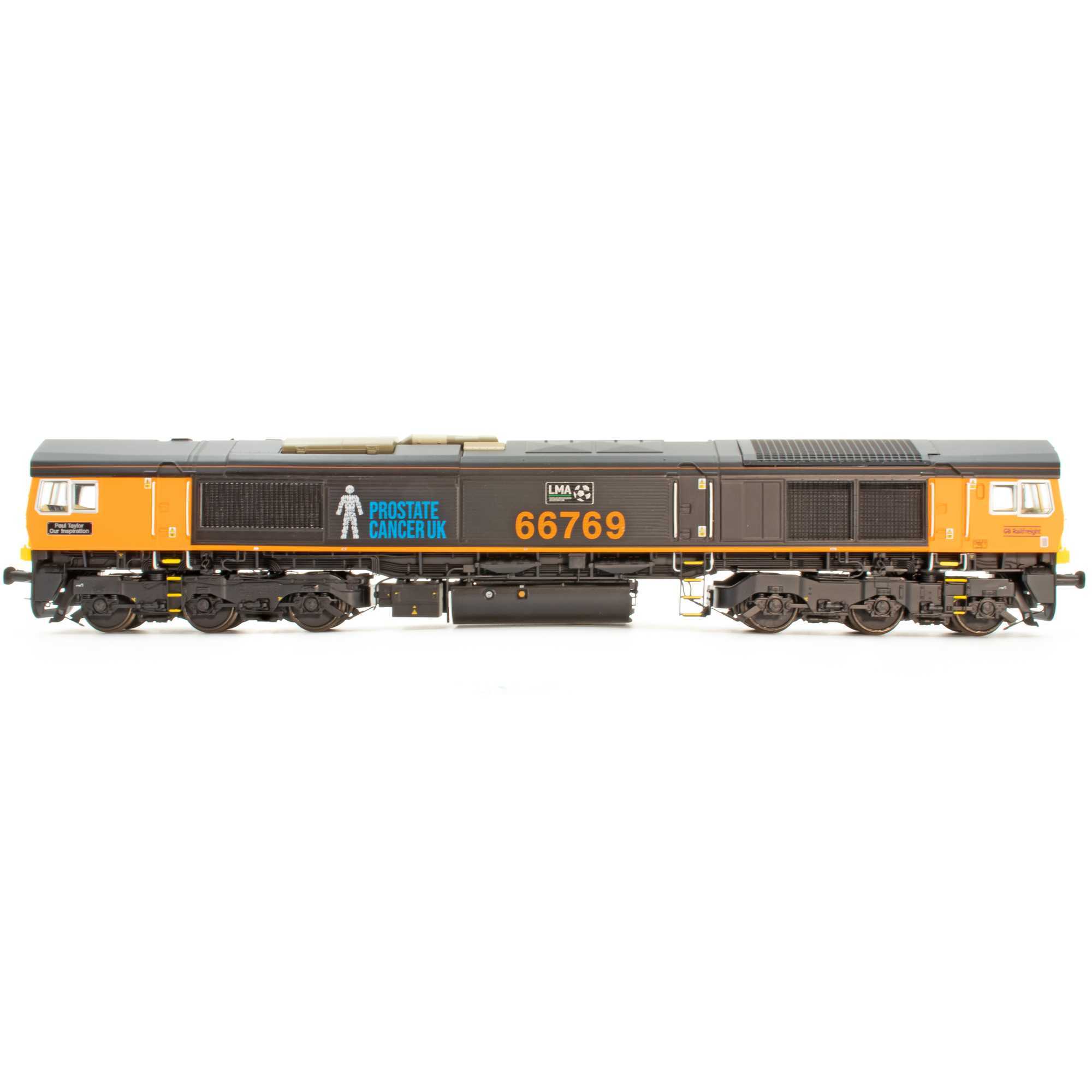 Class 66 - GBRf Prostate Cancer UK Black - 66769 - DCC Sound Fitted - Image 3