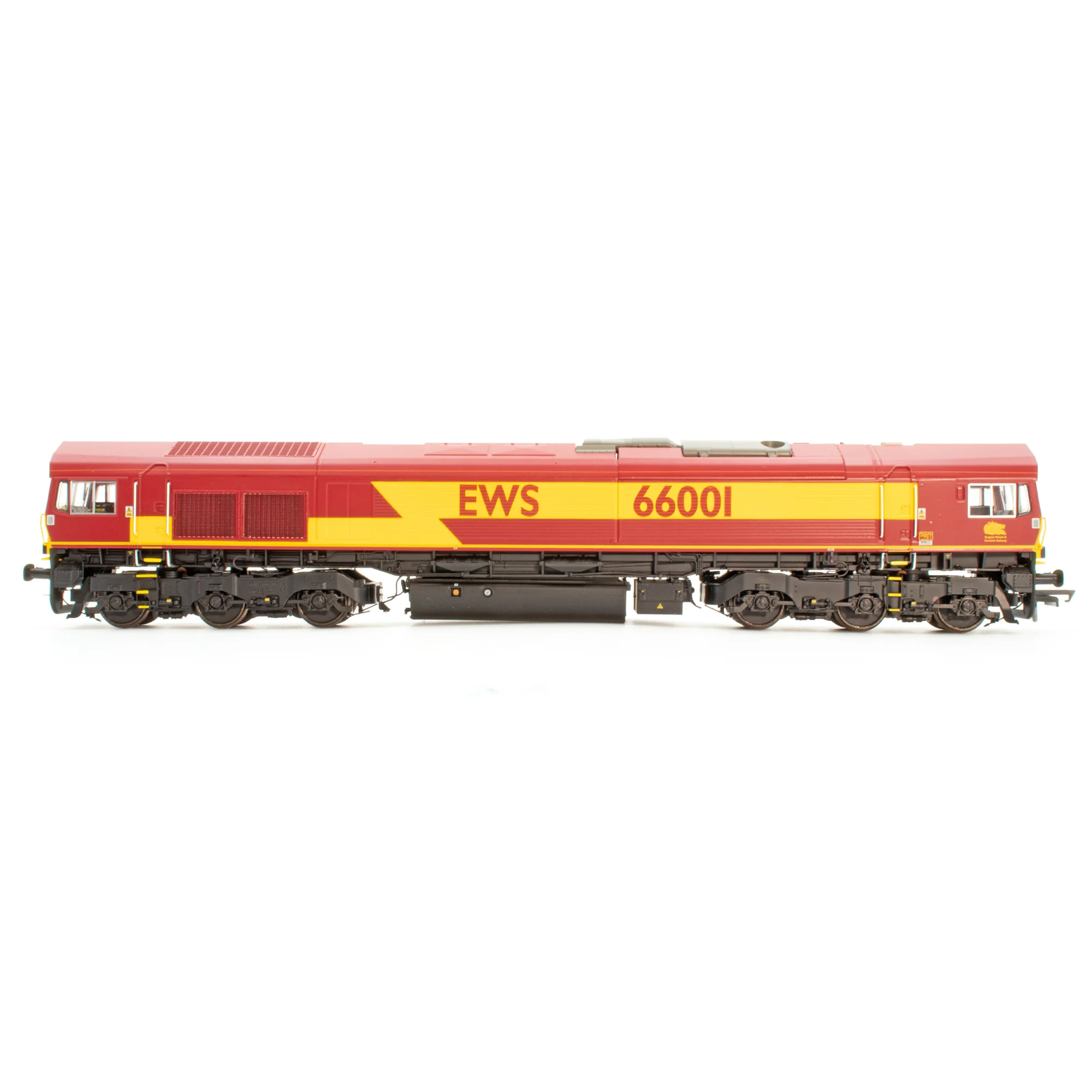 Class 66 - EWS Maroon - 66001 - DCC Sound Fitted - Image 3