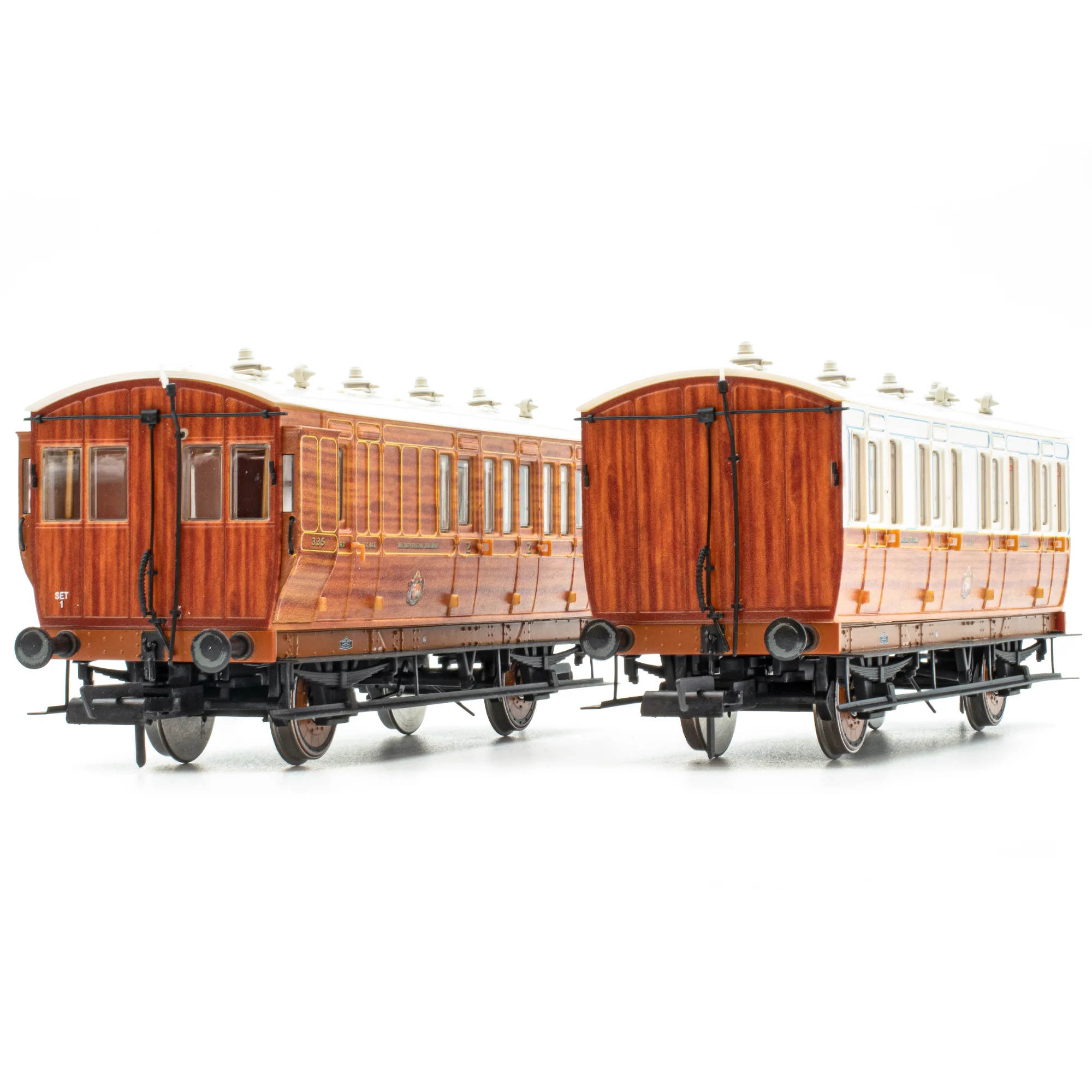 Genesis 4w - Metropolitan Railway Varnished Teak - Twin Pack D - Image 2