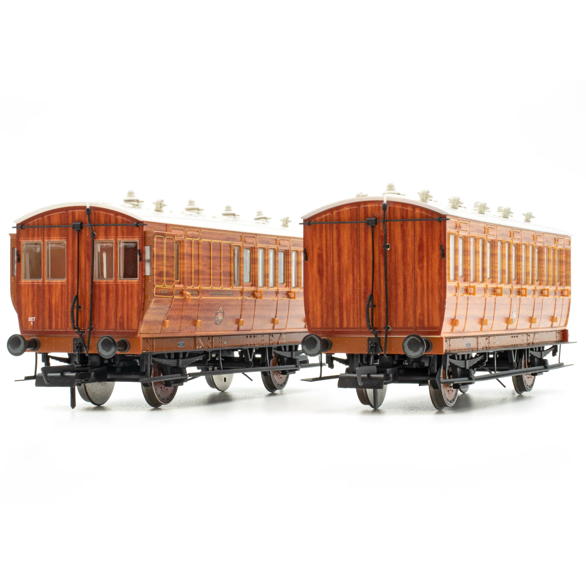 Genesis 4w - Metropolitan Railway Varnished Teak - Twin Pack E - Image 2
