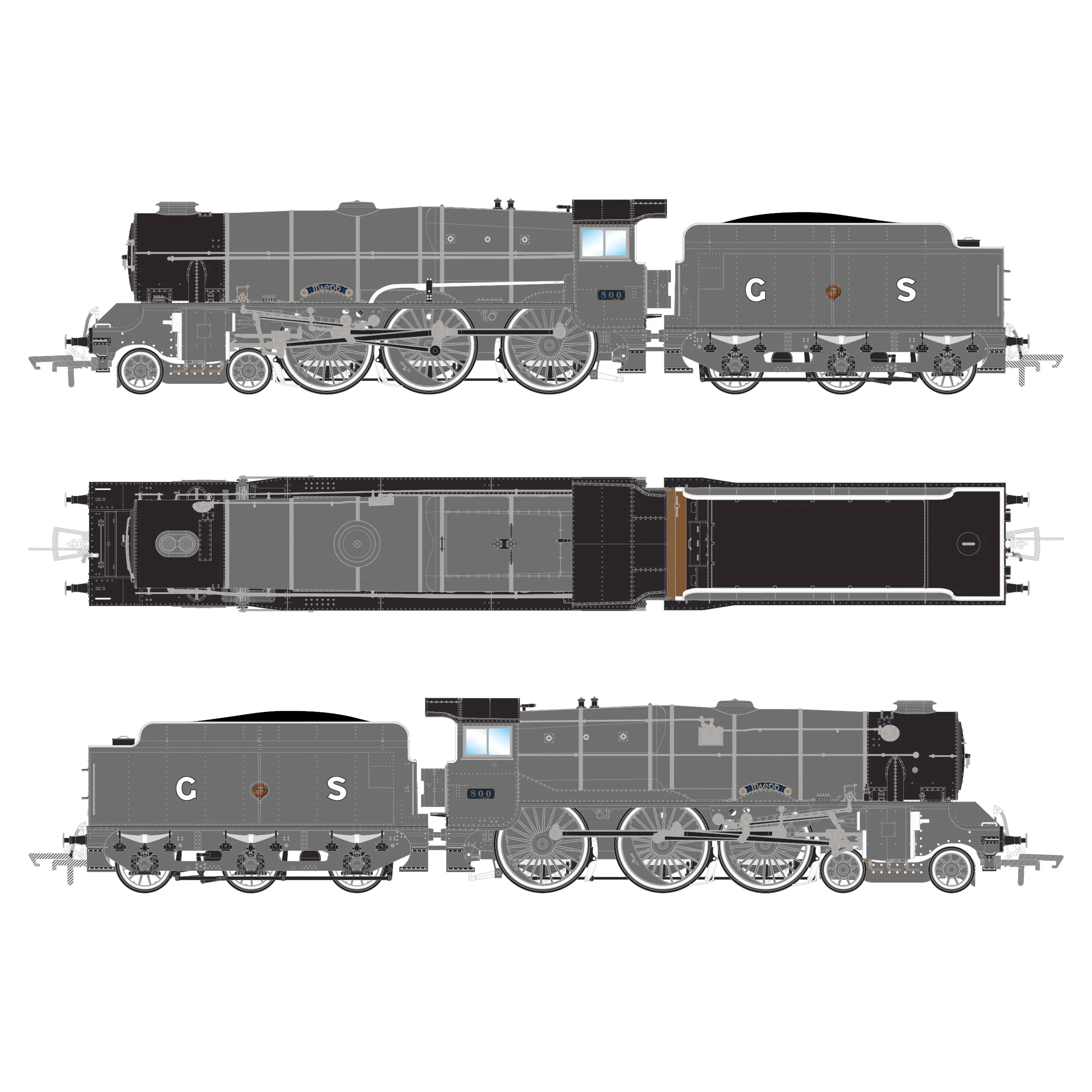 GSR800 - 800 Maedb - GSR Grey - Image 3