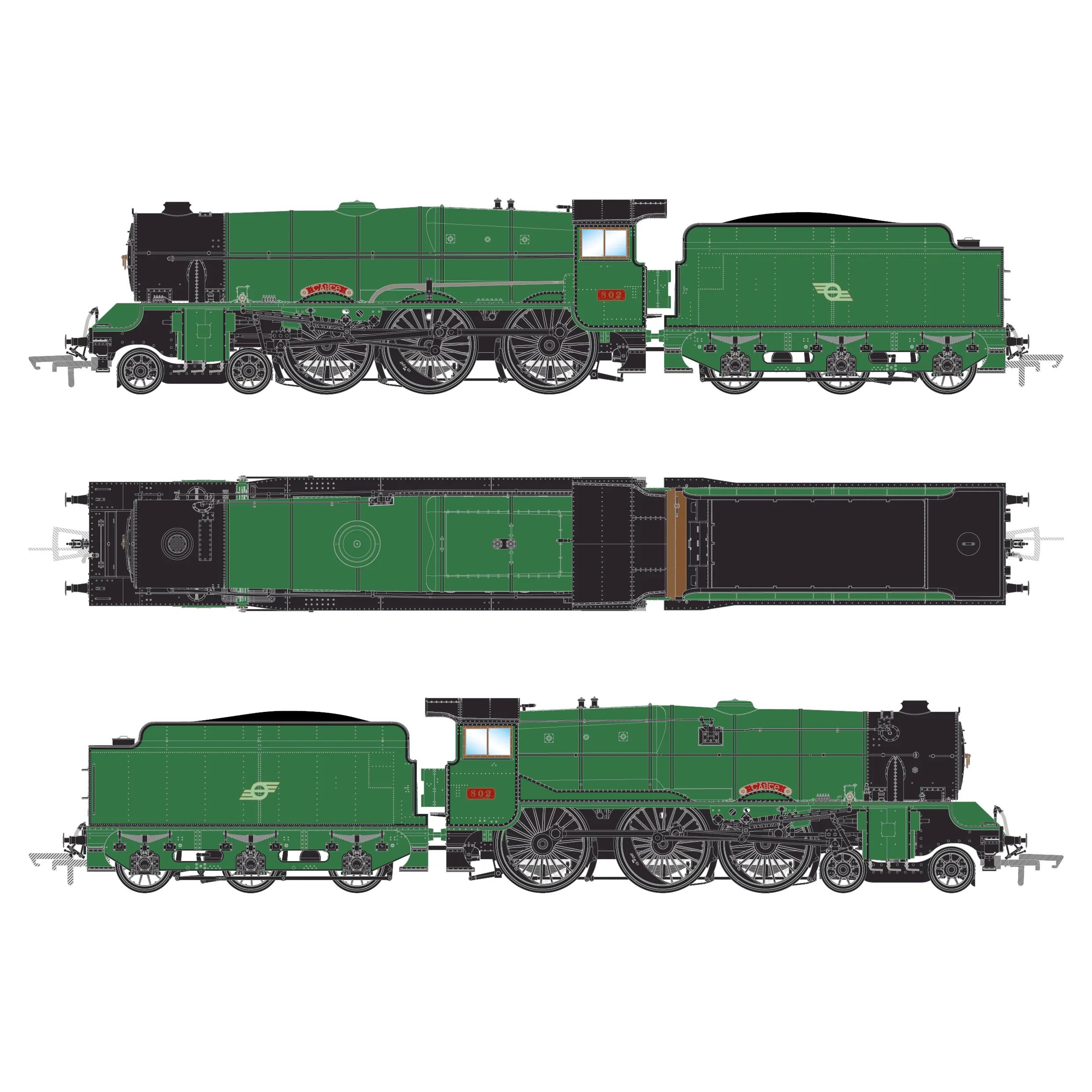 GSR800 - 802 Tailte - CIE Light Green - Image 3