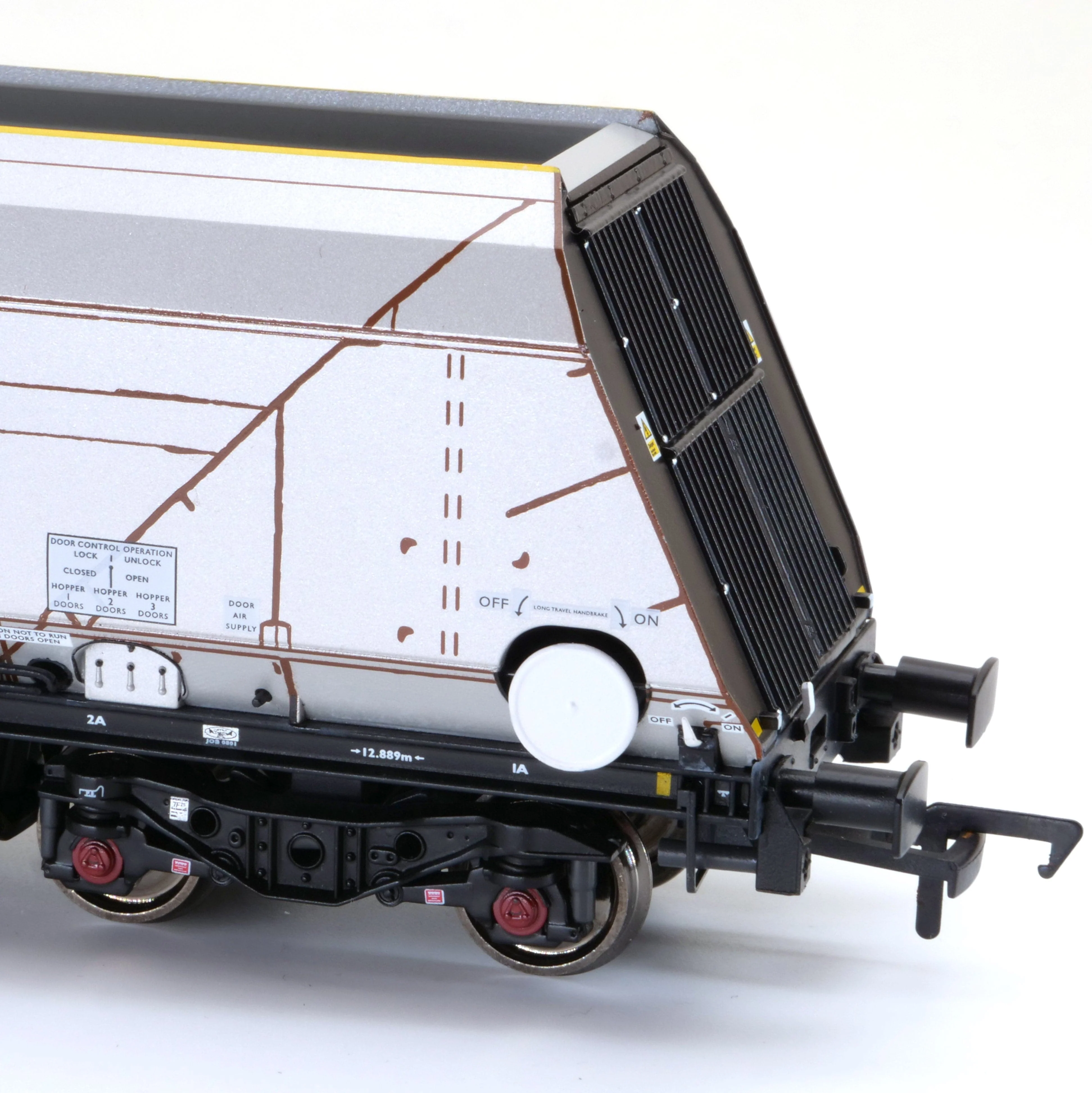 HYA Bogie Hopper Wagon - Fastline Freight / GE - Twin Pack 2 - Image 9