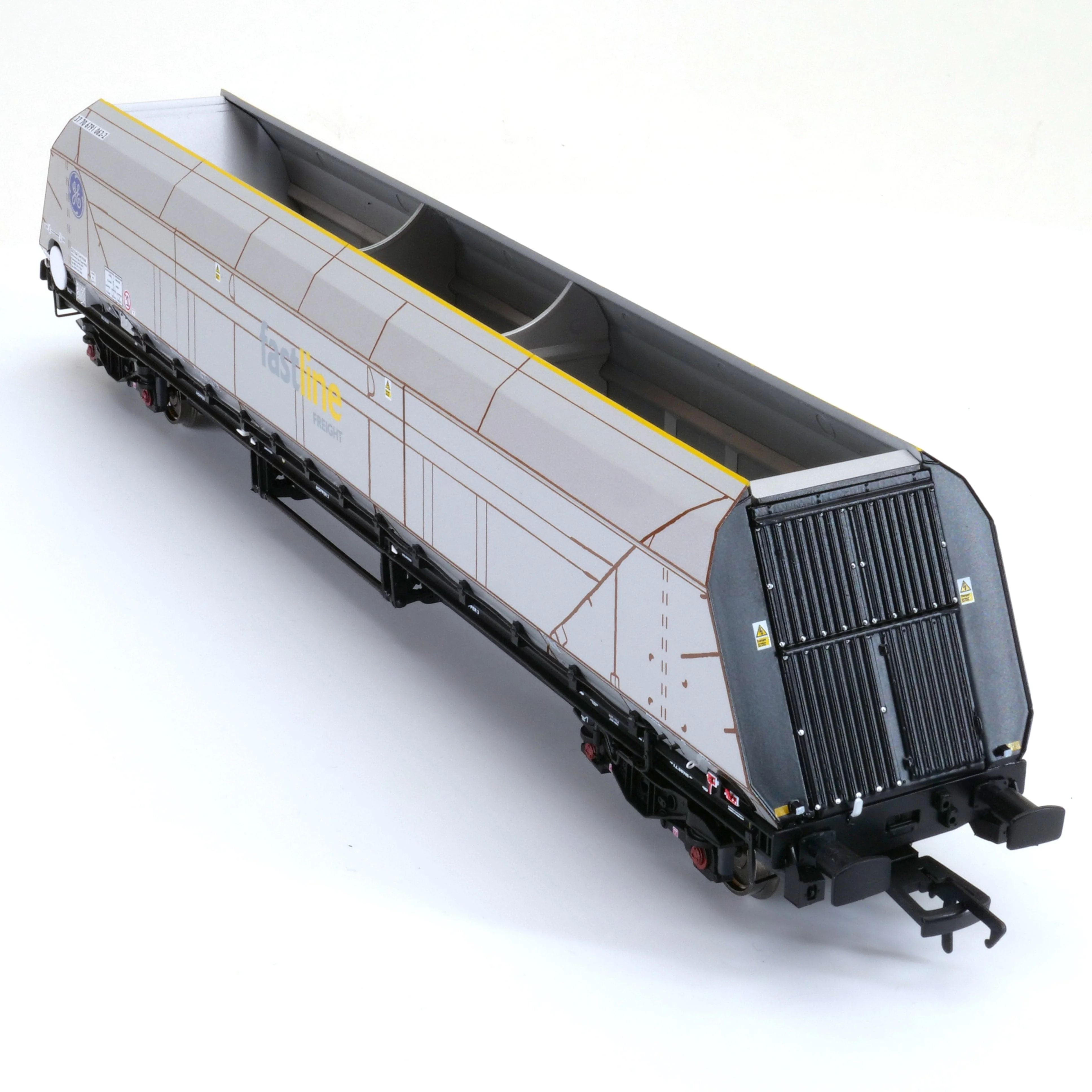 HYA Bogie Hopper Wagon - Fastline Freight / GE - Twin Pack 3 - Image 4